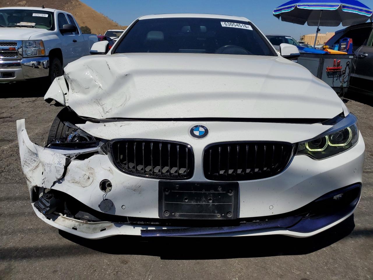2019 Bmw 430i Белый vin: WBA4W3C55KAF92209
