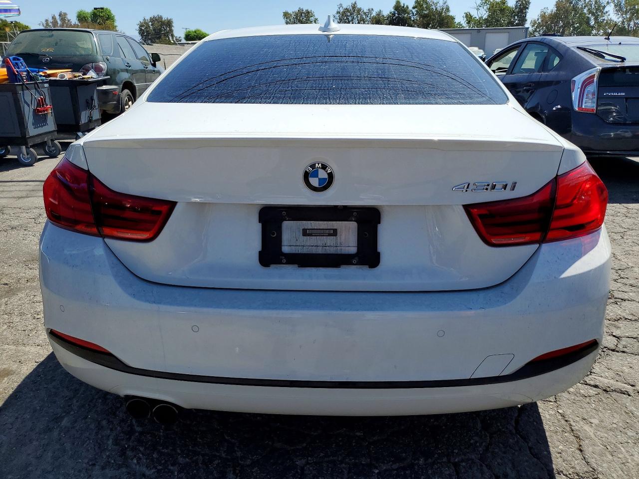 2019 Bmw 430i Белый vin: WBA4W3C55KAF92209