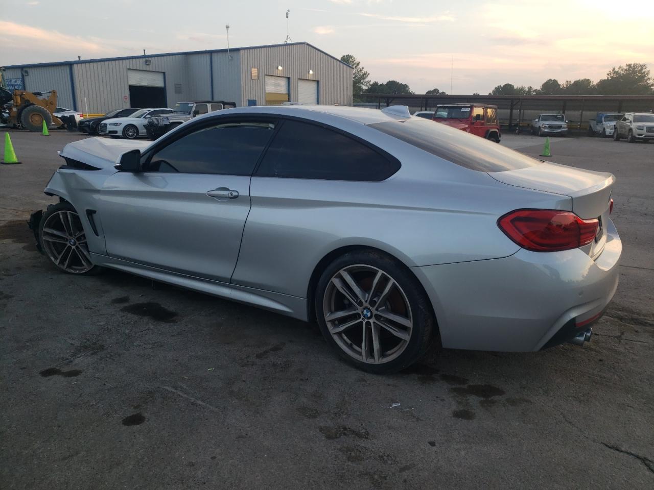 2018 Bmw 430i  Silver vin: WBA4W3C56JAE99567