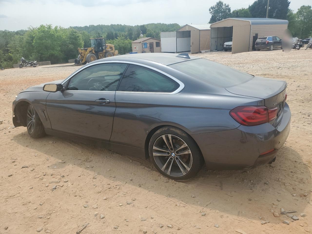 2020 Bmw 430xi    Gray vin: WBA4W5C04LFH14935