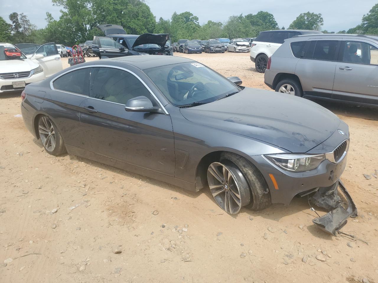 2020 Bmw 430xi    Gray vin: WBA4W5C04LFH14935