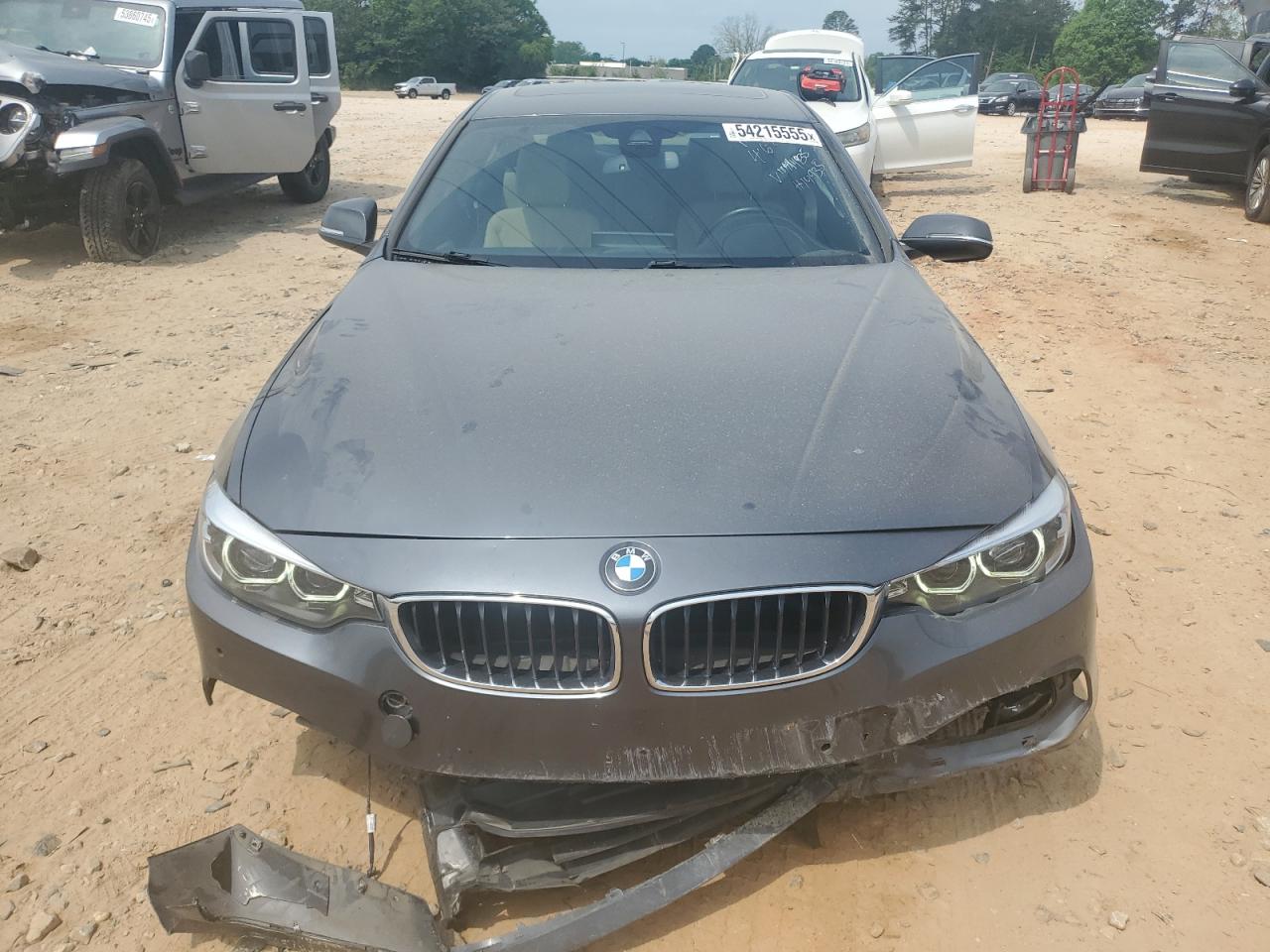 2020 Bmw 430xi    Gray vin: WBA4W5C04LFH14935