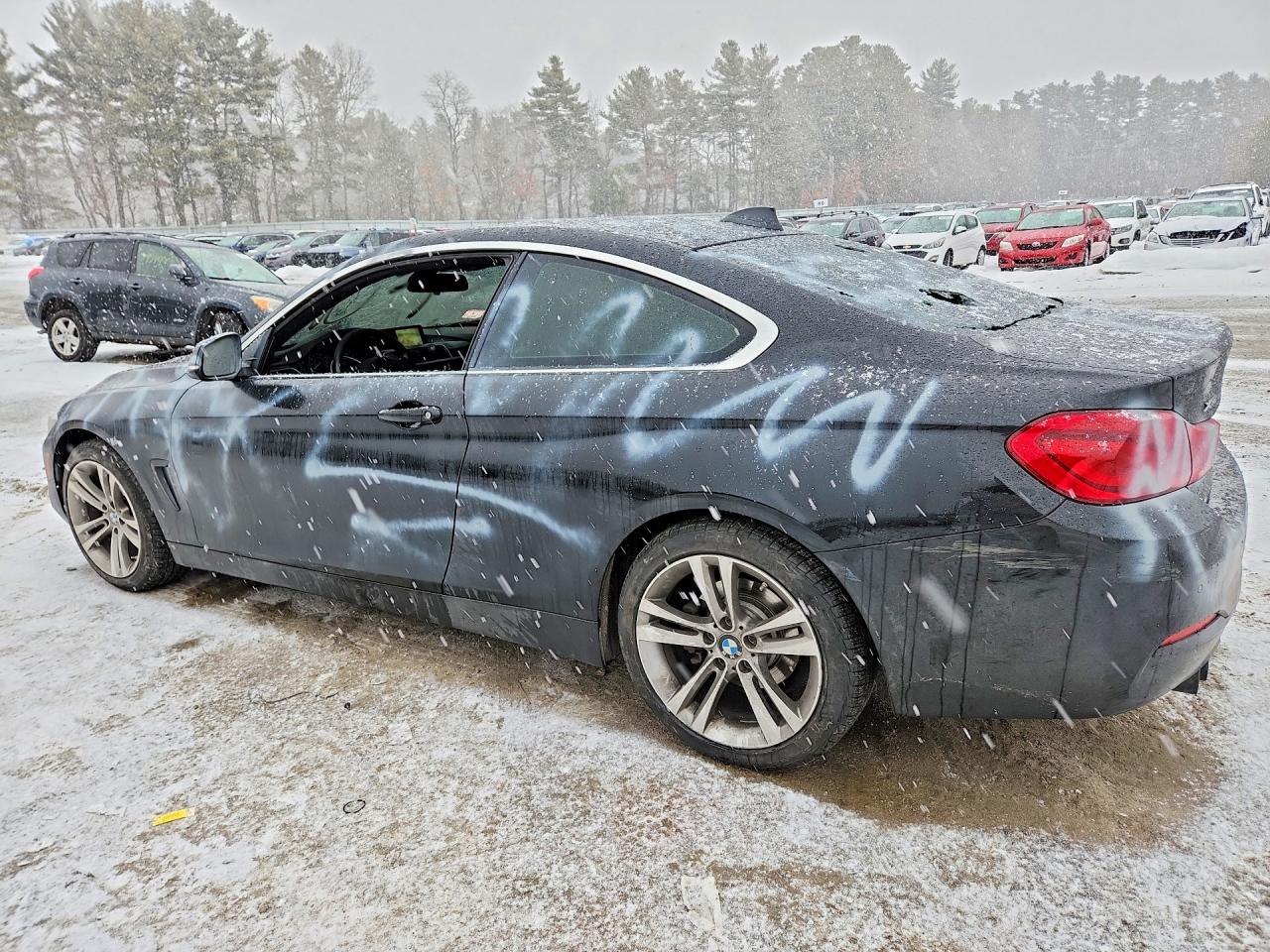 2019 Bmw 430xi Black vin: WBA4W5C52KAE49567