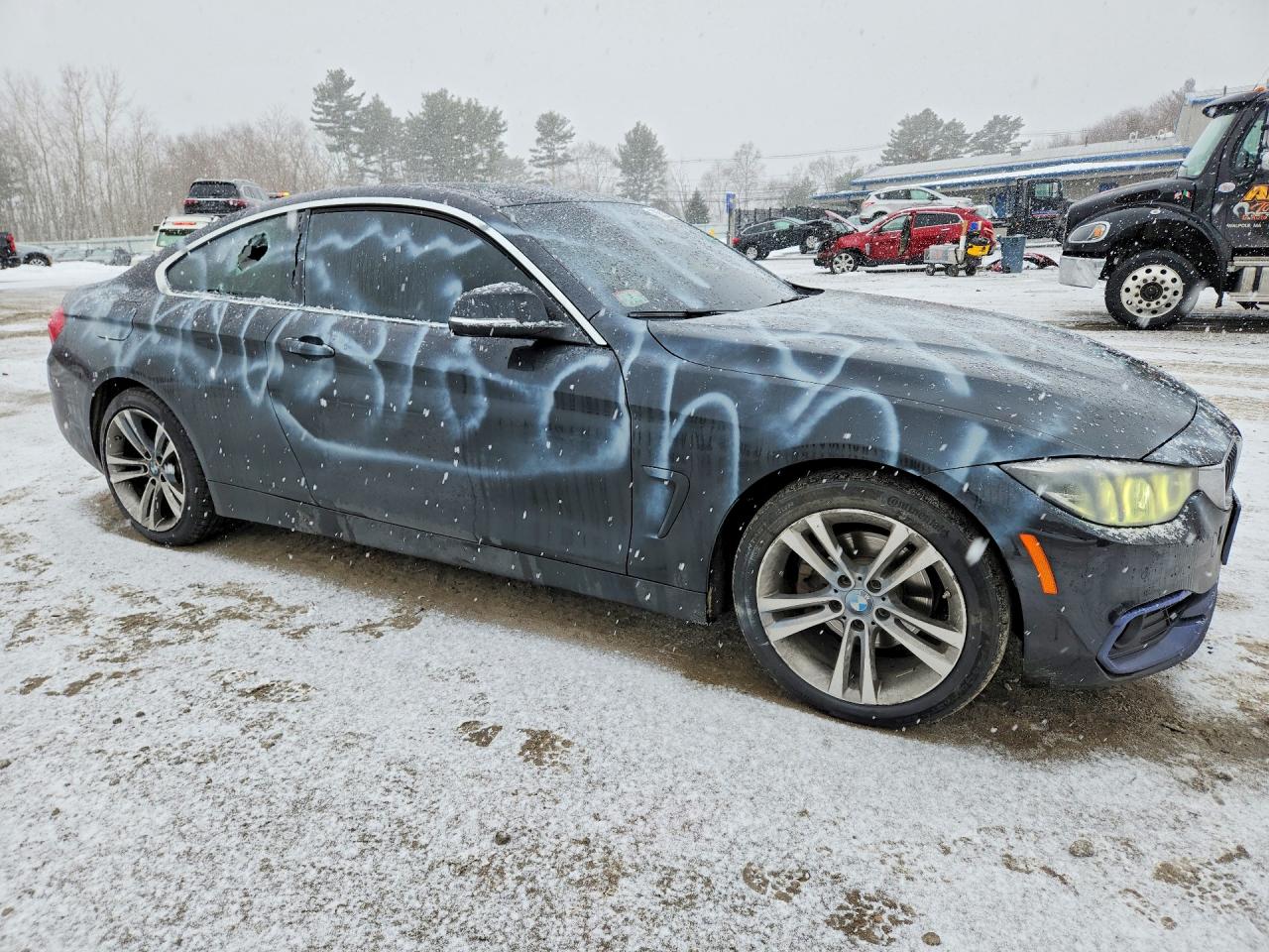 2019 Bmw 430xi Black vin: WBA4W5C52KAE49567