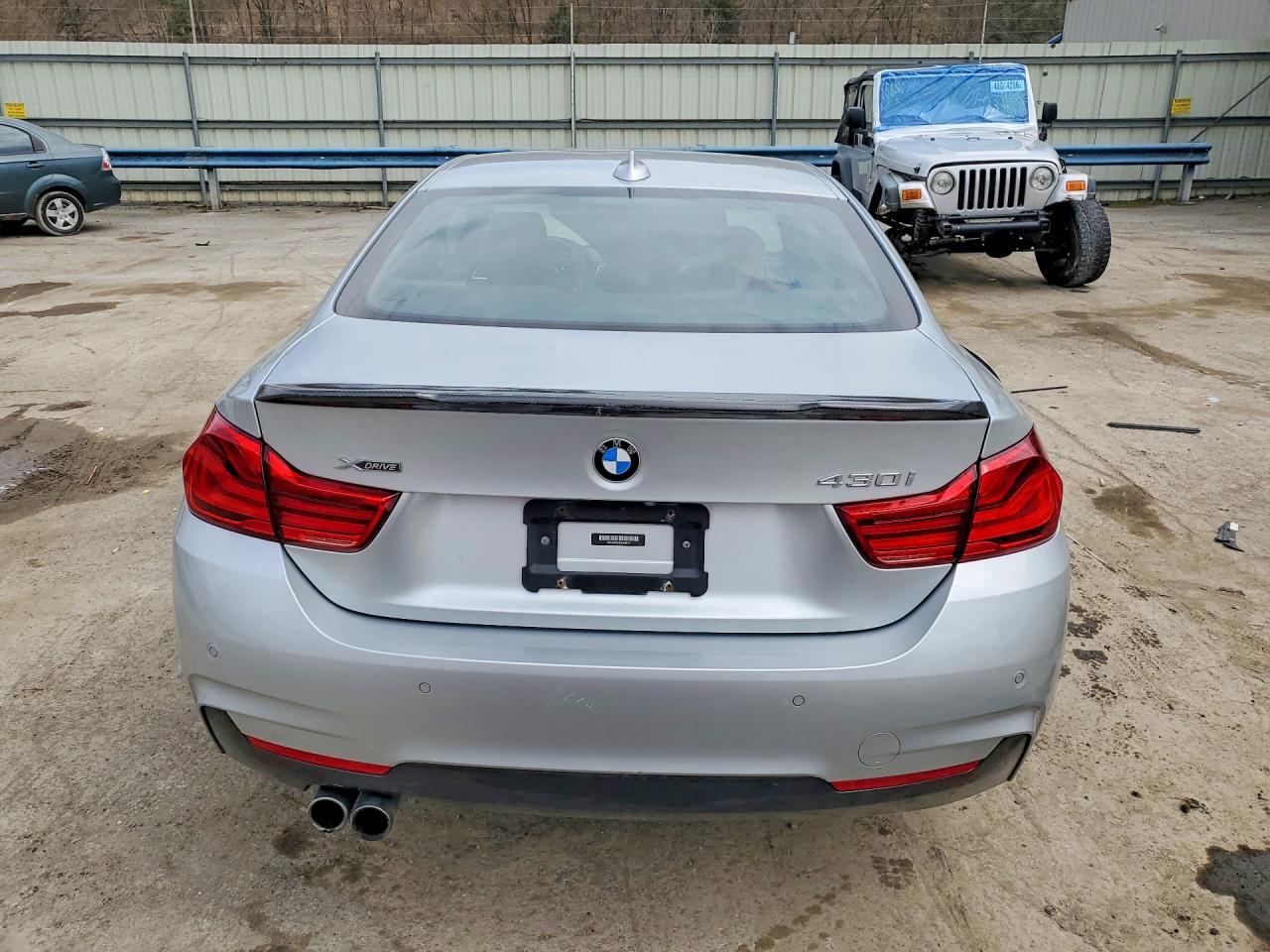 2018 Bmw 430xi Silver vin: WBA4W5C56JAA49171