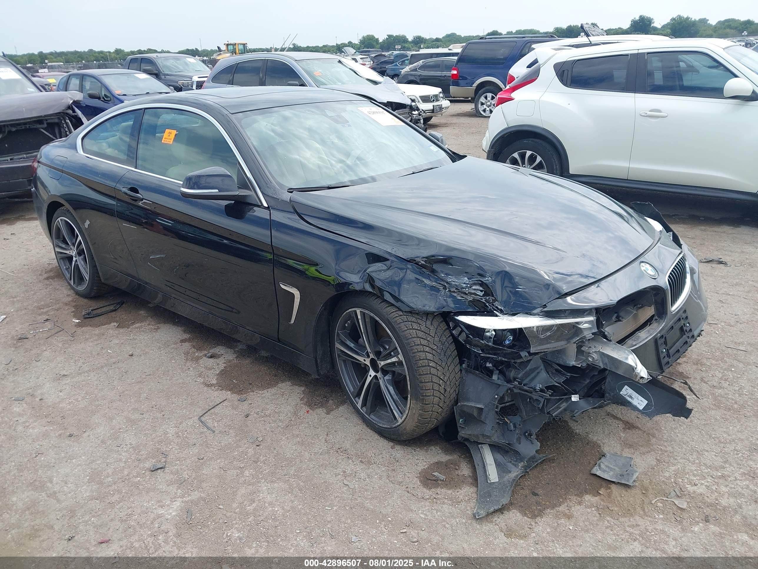 2020 Bmw 440i   Black vin: WBA4W7C08LAH17264