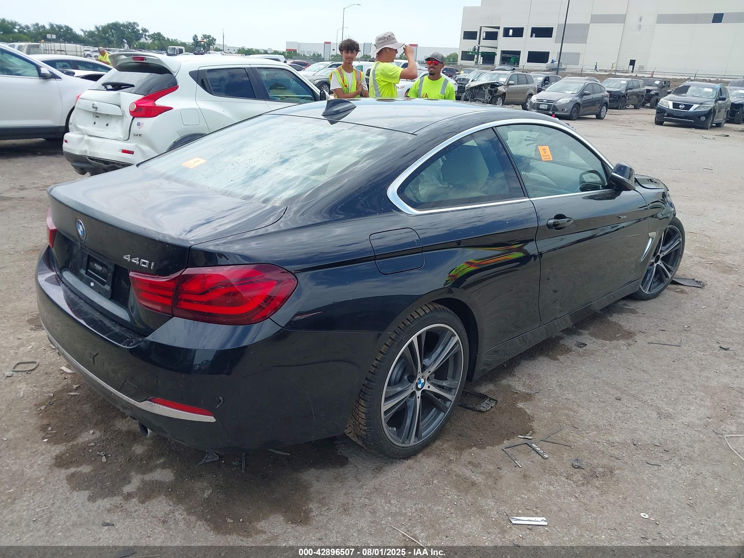 2020 Bmw 440i   Black vin: WBA4W7C08LAH17264