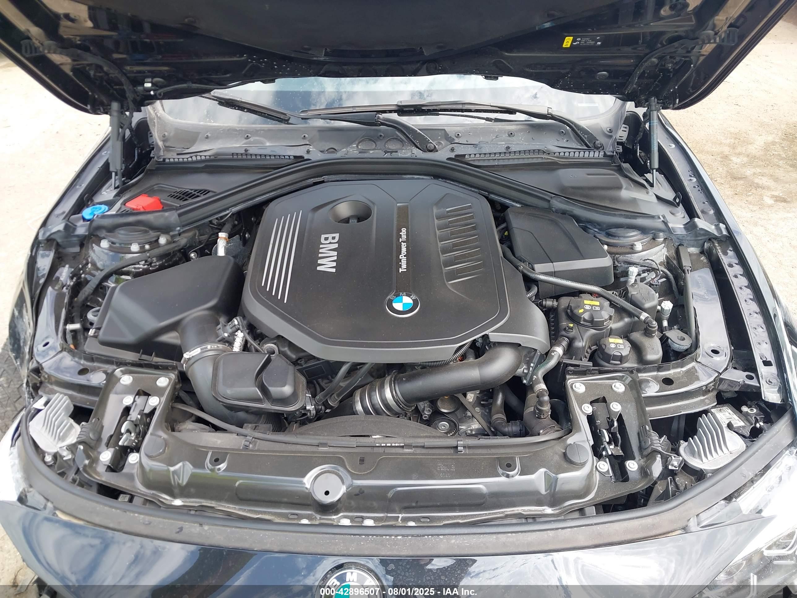2020 Bmw 440i   Black vin: WBA4W7C08LAH17264
