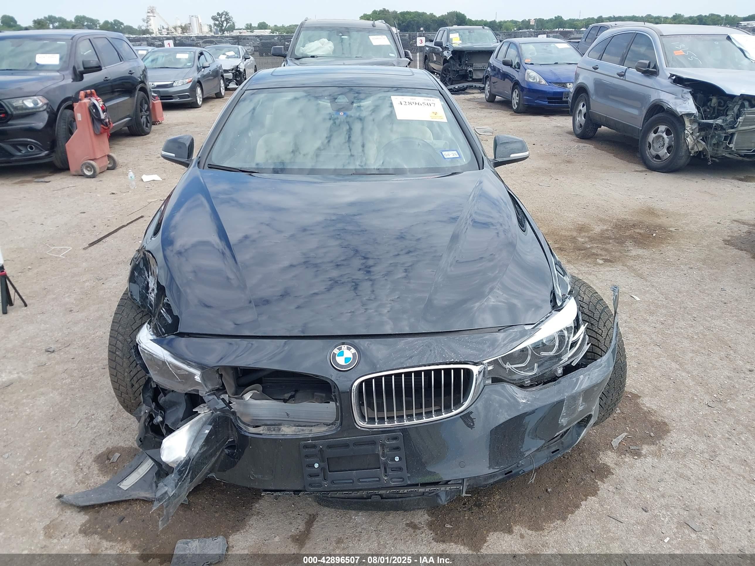 2020 Bmw 440i   Black vin: WBA4W7C08LAH17264