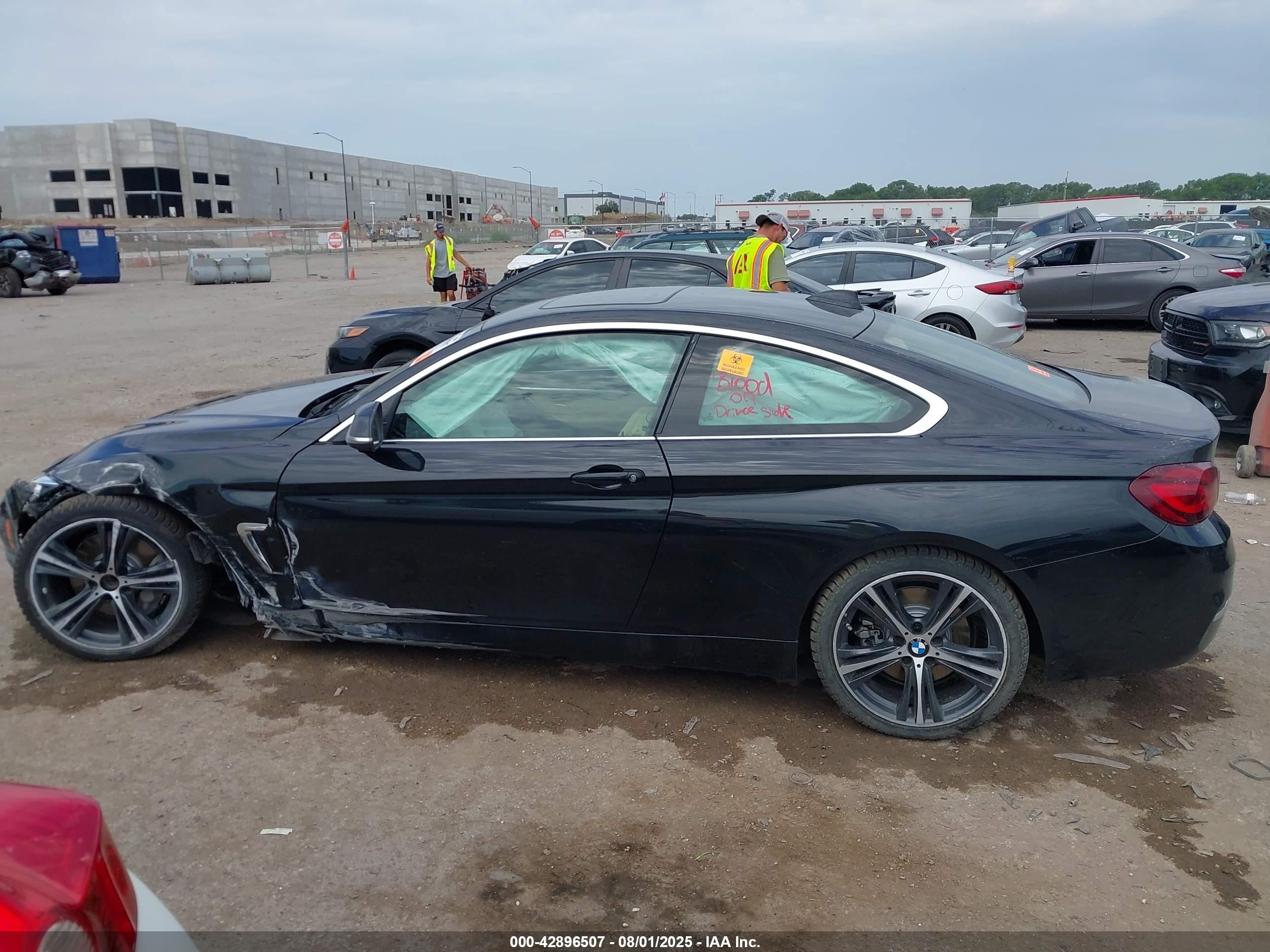 2020 Bmw 440i   Black vin: WBA4W7C08LAH17264