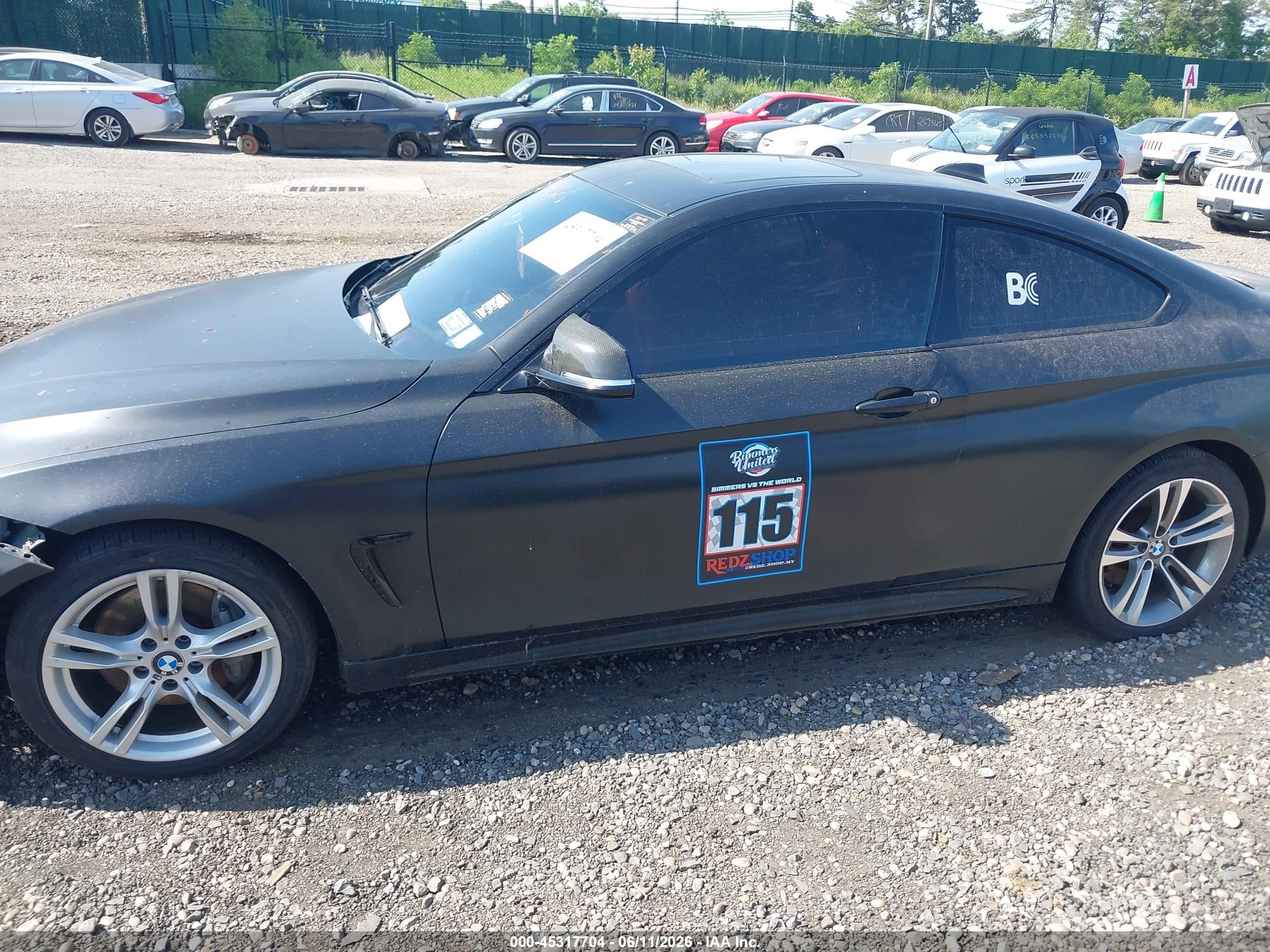 2019 Bmw 440i Xdrive Gray vin: WBA4W9C53KAG89931