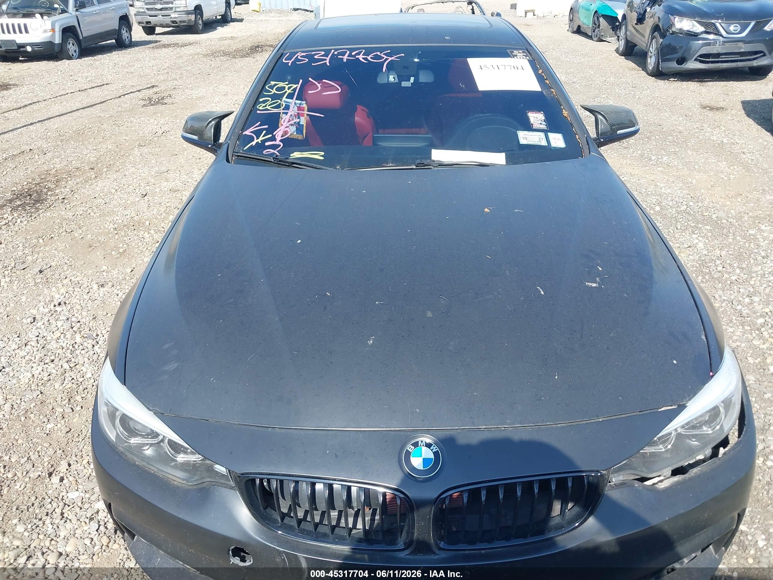2019 Bmw 440i Xdrive Gray vin: WBA4W9C53KAG89931