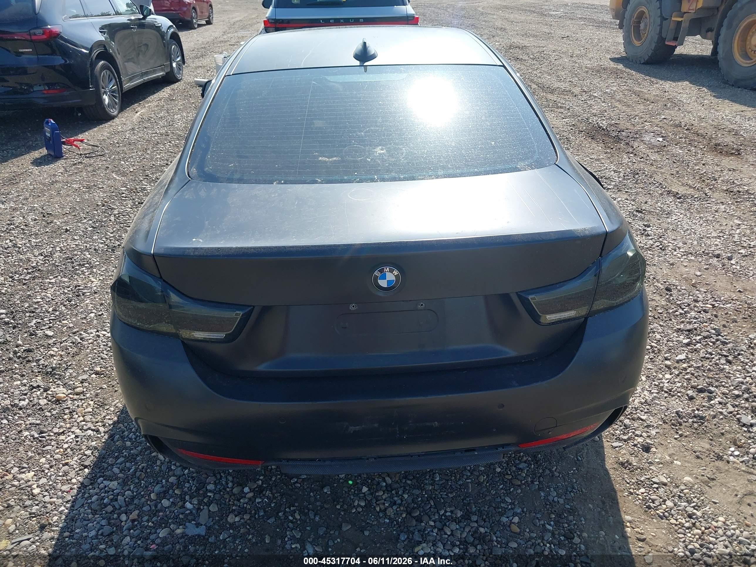 2019 Bmw 440i Xdrive Gray vin: WBA4W9C53KAG89931