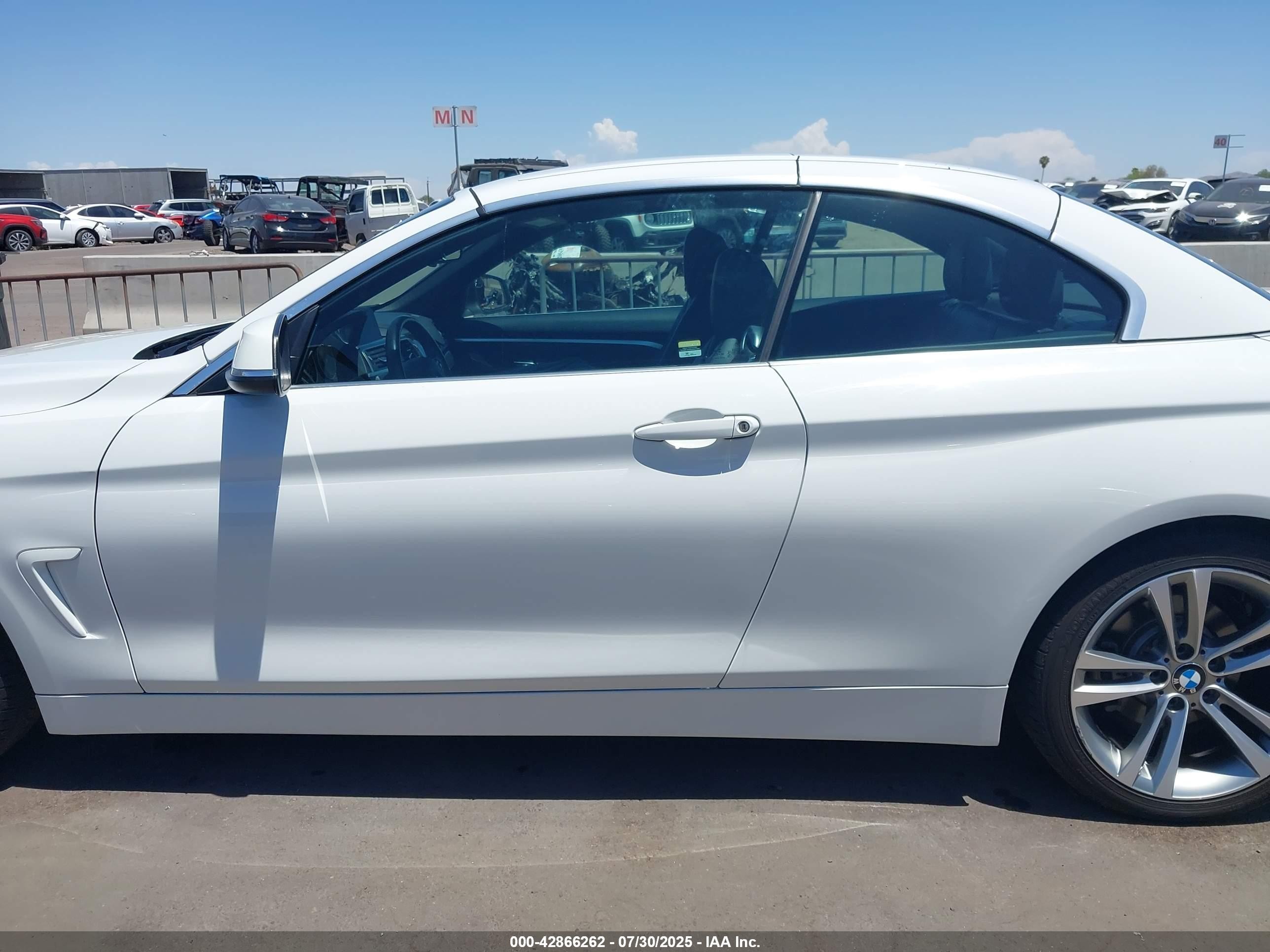 2018 Bmw 430i   White vin: WBA4Z1C53JEC58568