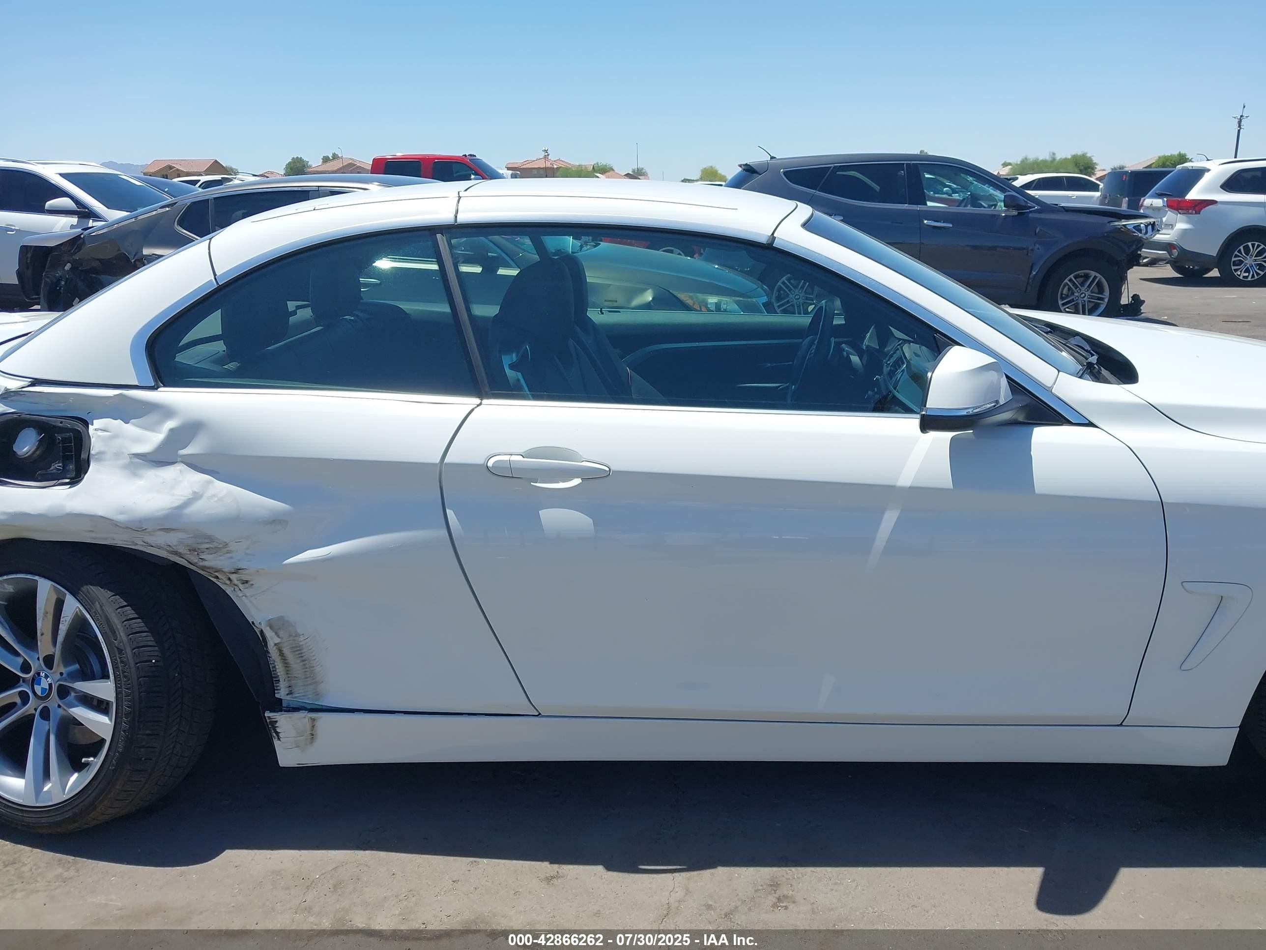 2018 Bmw 430i   White vin: WBA4Z1C53JEC58568