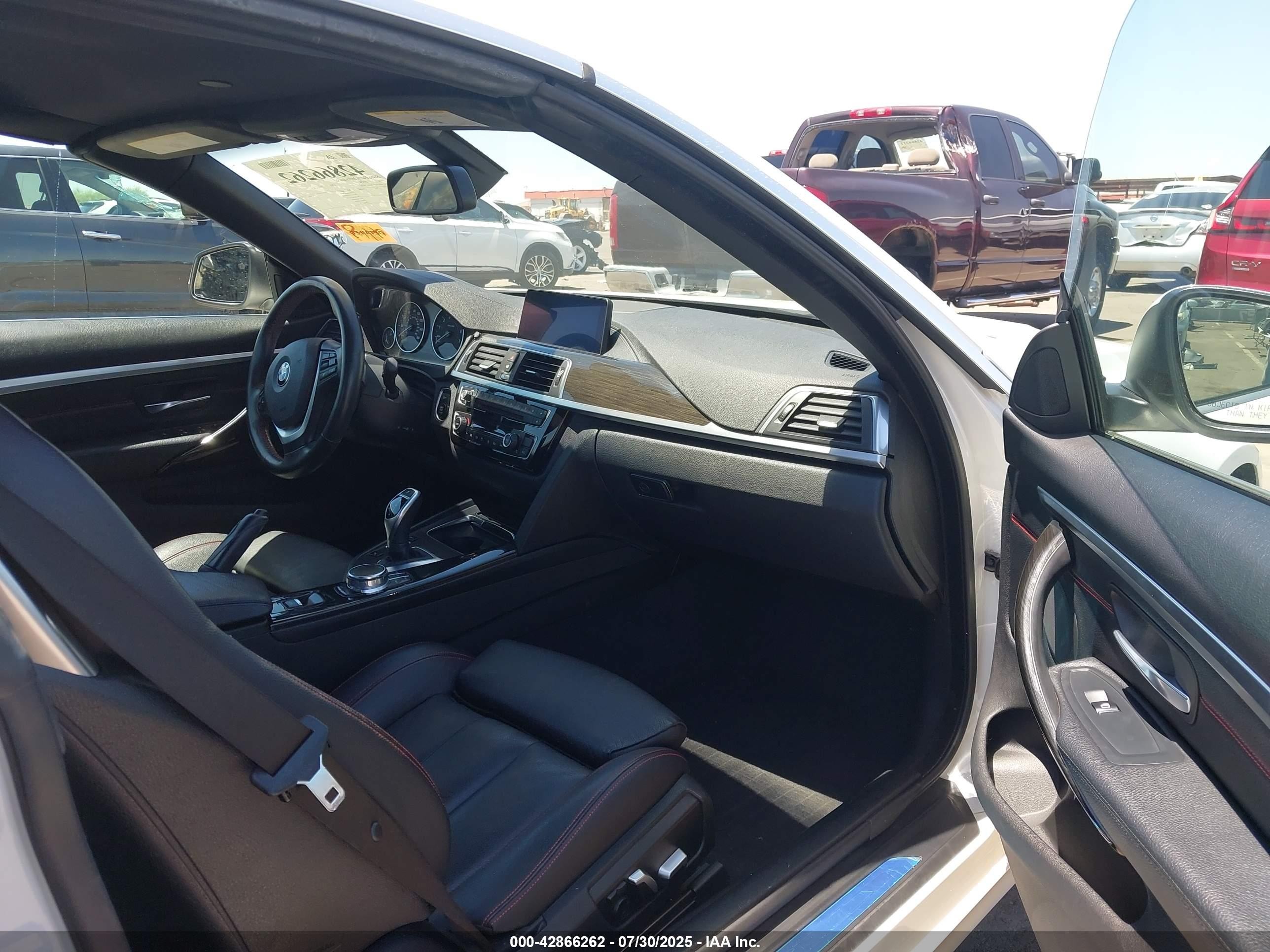 2018 Bmw 430i   White vin: WBA4Z1C53JEC58568