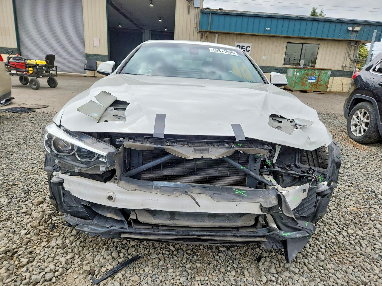 2019 Bmw 430i White vin: WBA4Z1C58KEE48528