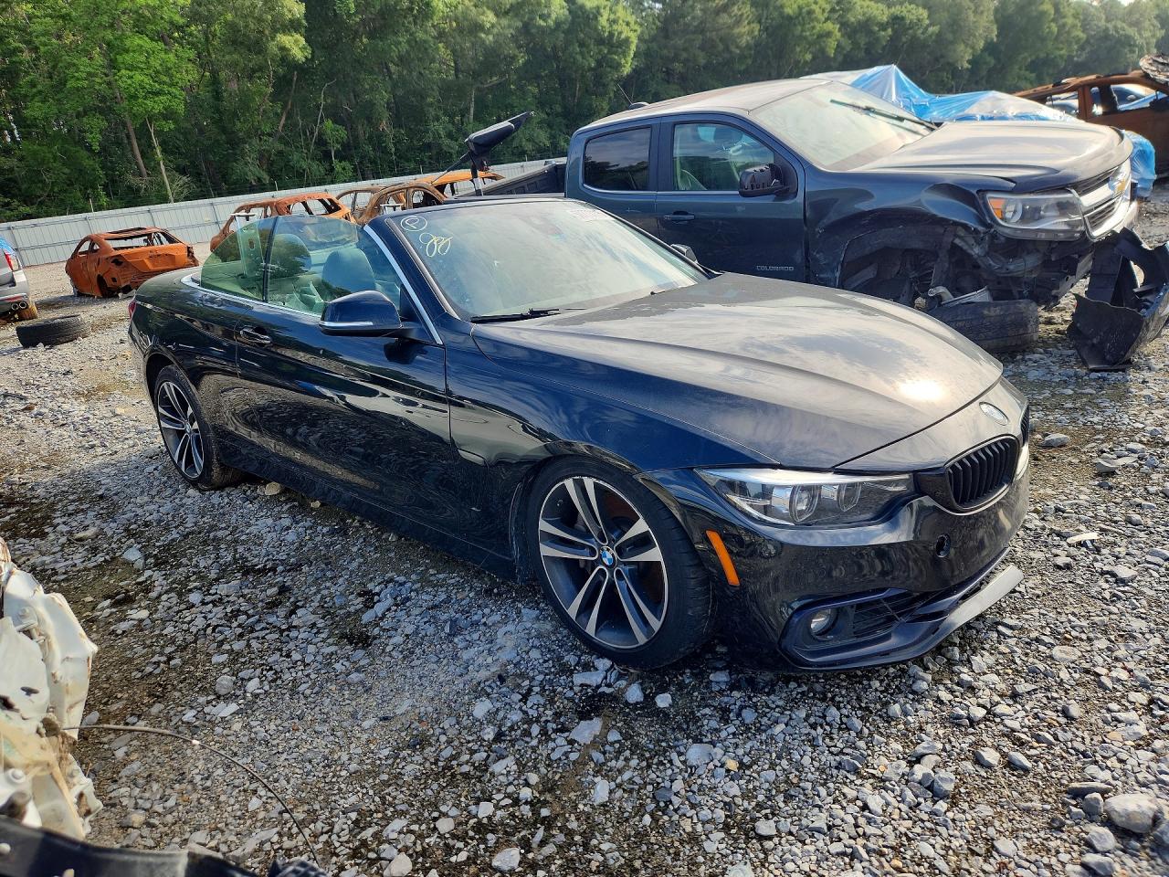 2020 Bmw 440i Black vin: WBA4Z5C07L5N54267