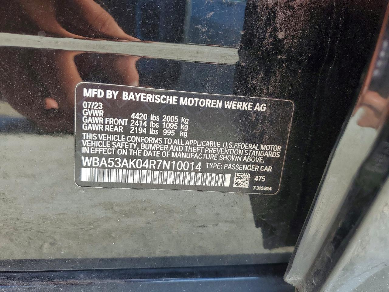 2024 Bmw 228i Black vin: WBA53AK04R7N10014