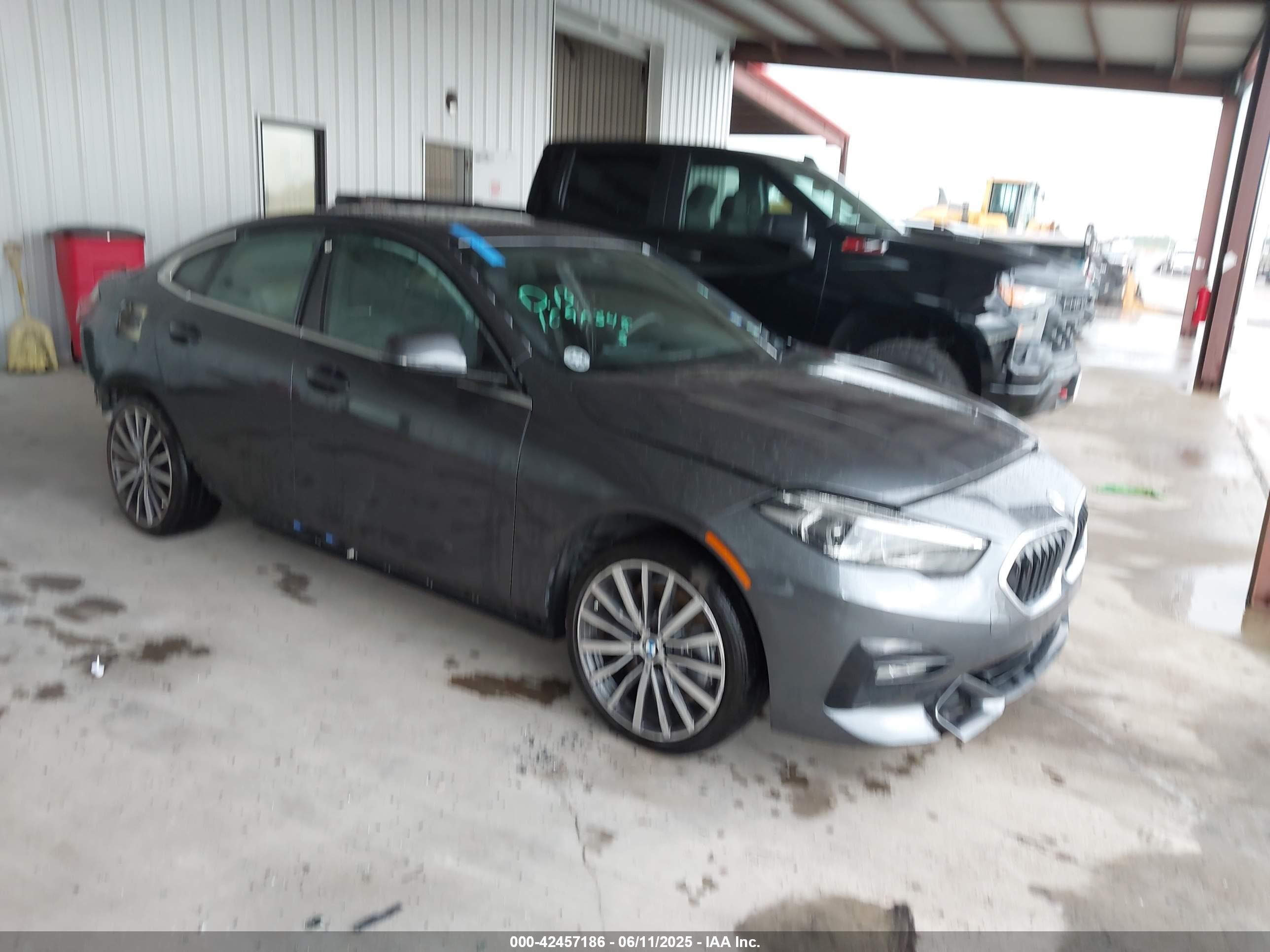 2021 Bmw 228i Gran Coupe Sdrive Gray vin: WBA53AK06M7J27782