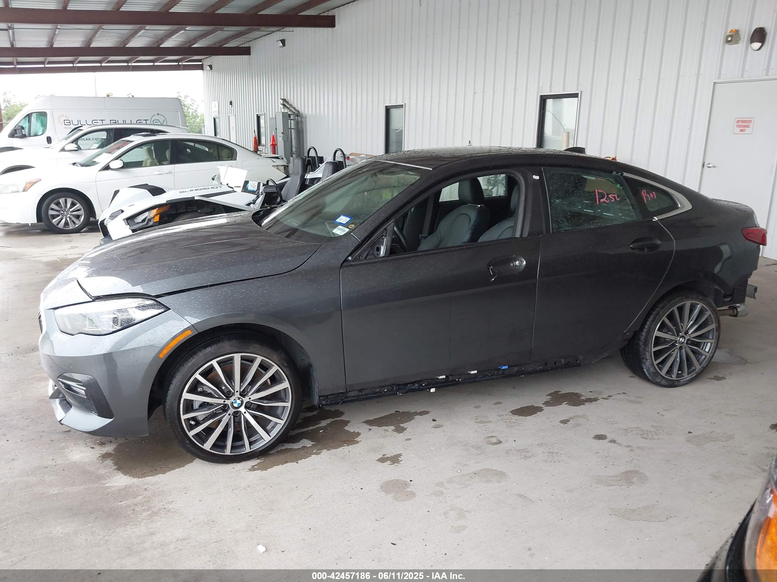2021 Bmw 228i Gran Coupe Sdrive Gray vin: WBA53AK06M7J27782