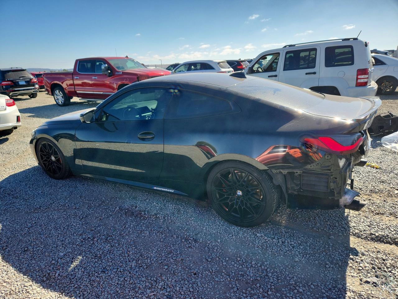 2021 Bmw 430i Black vin: WBA53AP04MCF91236