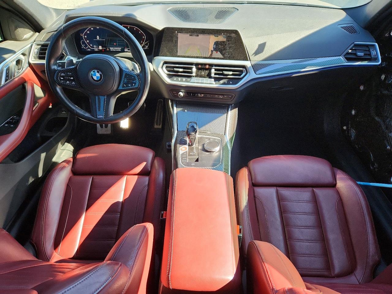 2021 Bmw 430i Black vin: WBA53AP04MCF91236