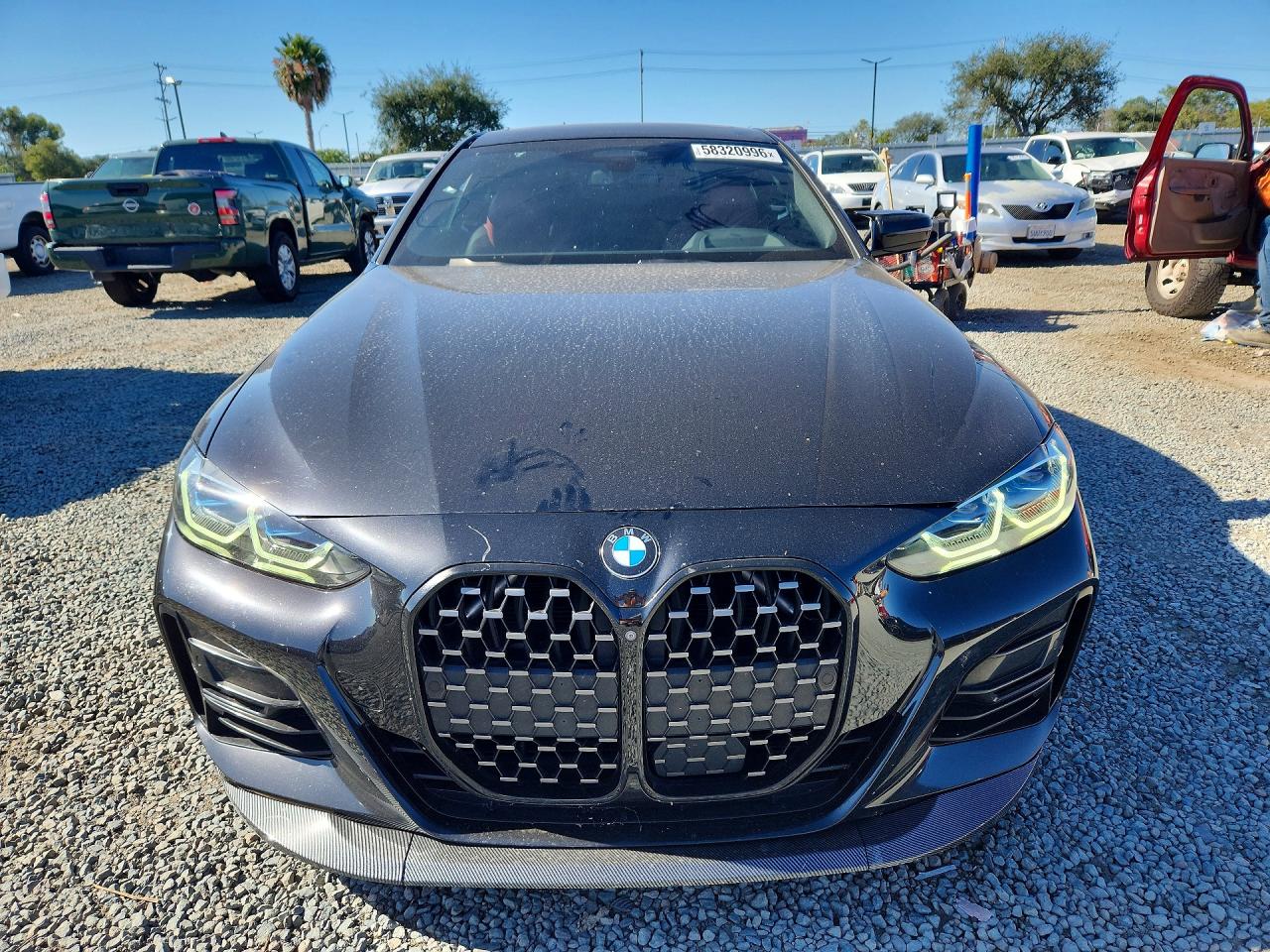 2021 Bmw 430i Black vin: WBA53AP04MCF91236