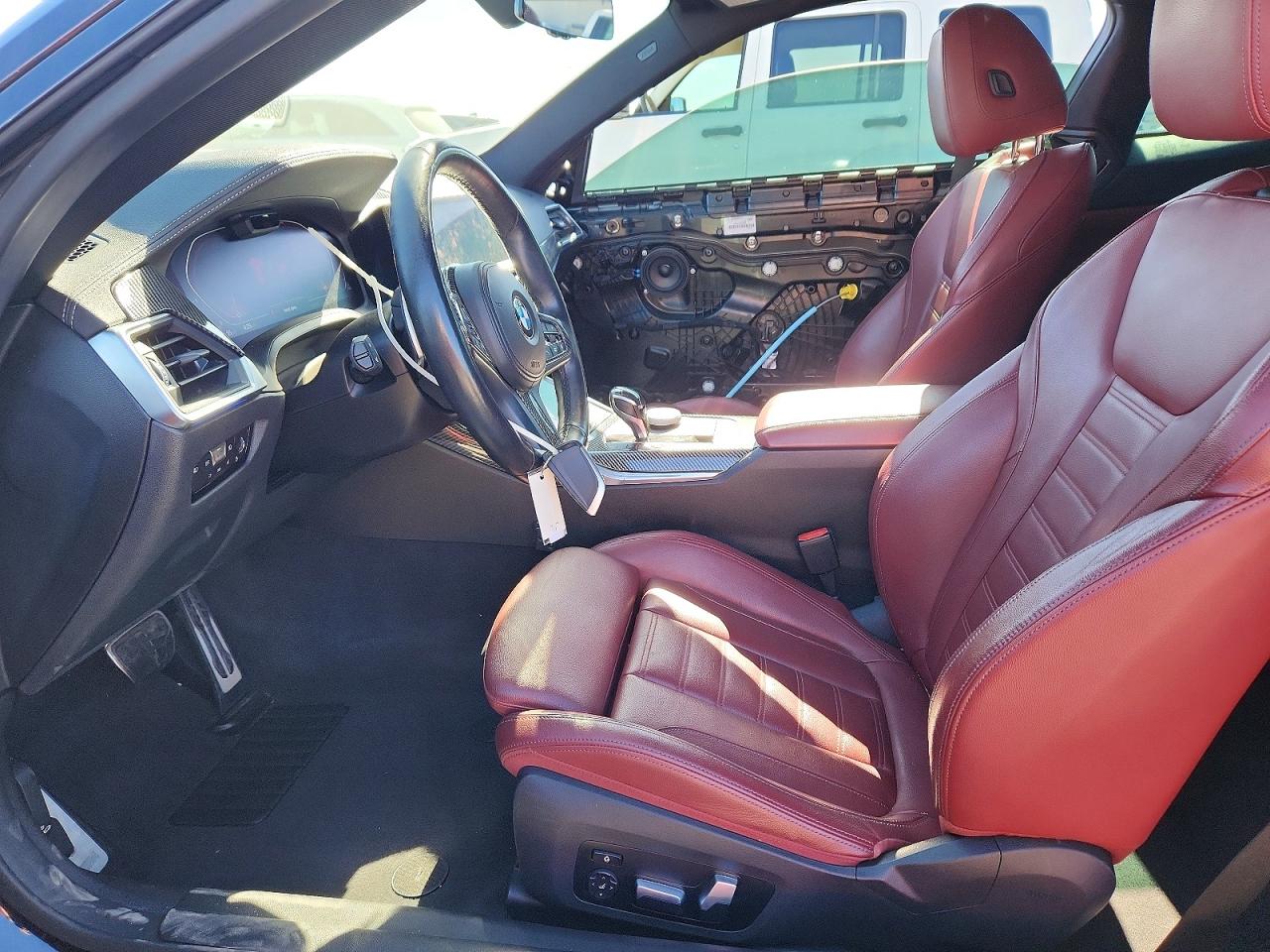 2021 Bmw 430i Black vin: WBA53AP04MCF91236