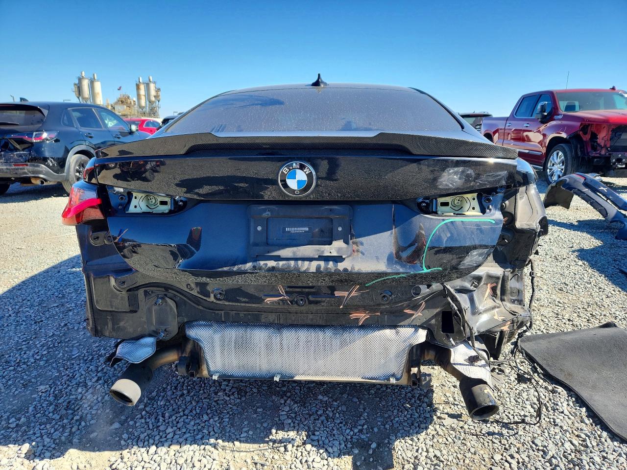 2021 Bmw 430i Black vin: WBA53AP04MCF91236