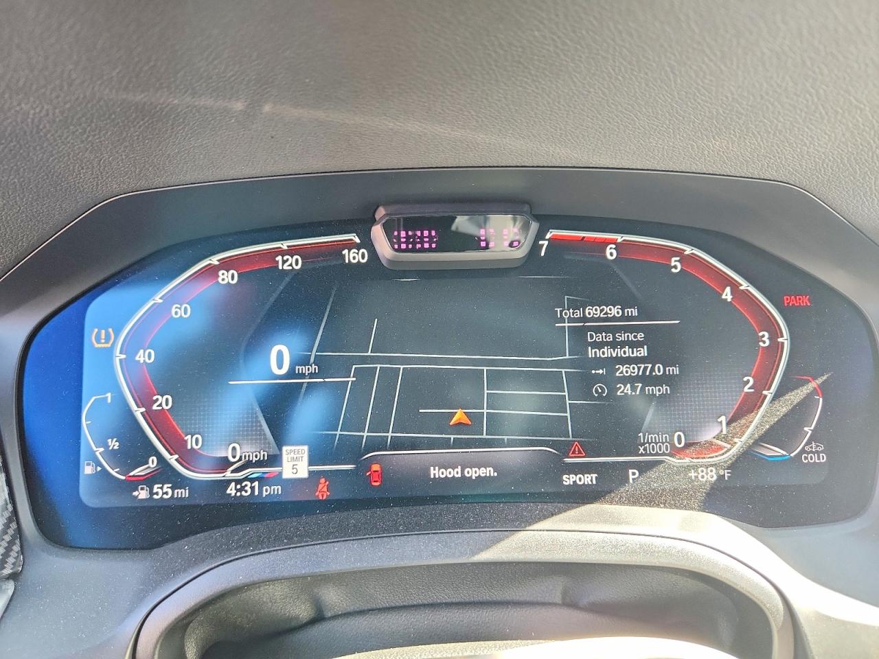 2021 Bmw 430i Black vin: WBA53AP04MCF91236