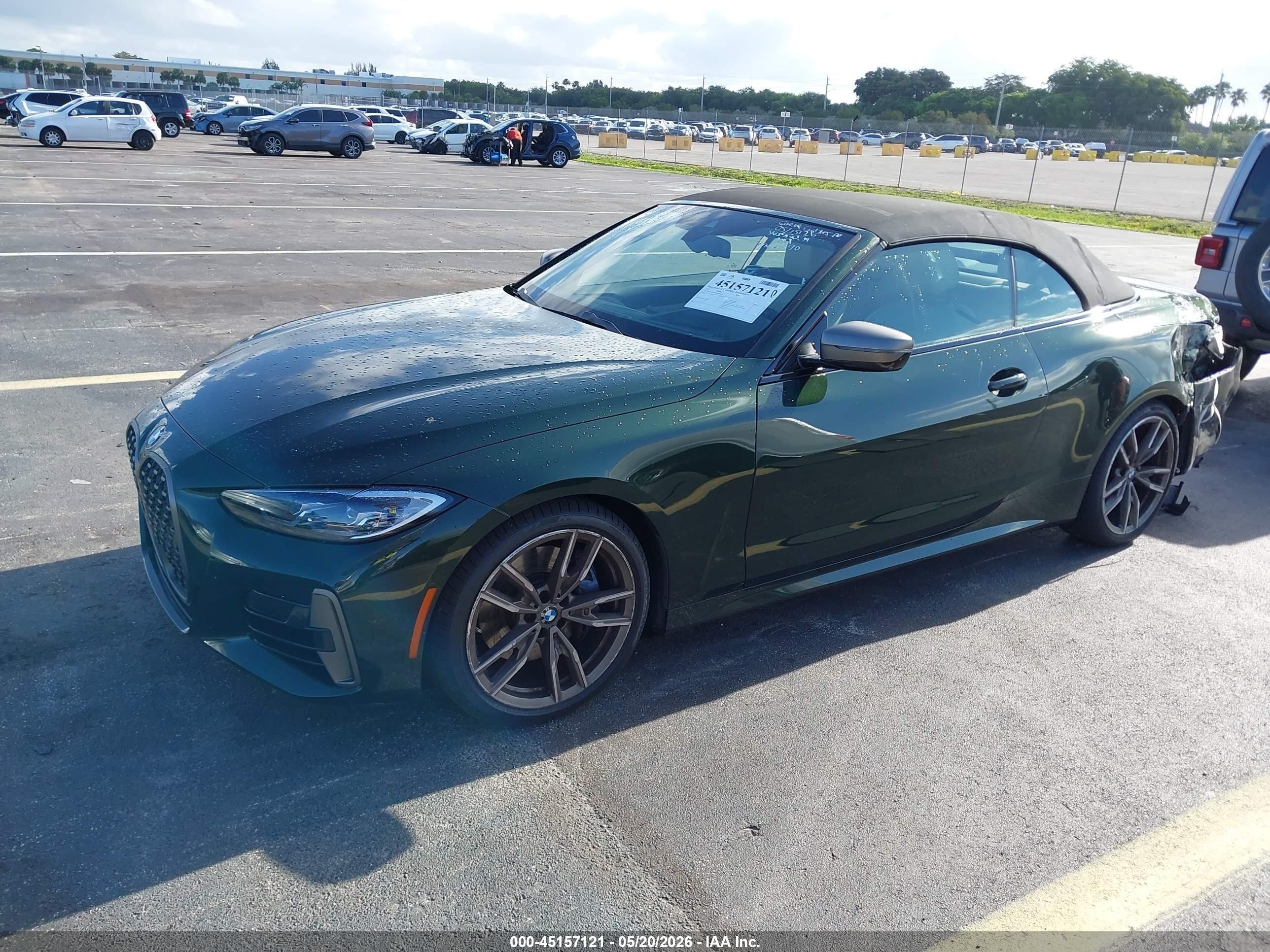 2021 Bmw M440i   Green vin: WBA53AT05MCG76690