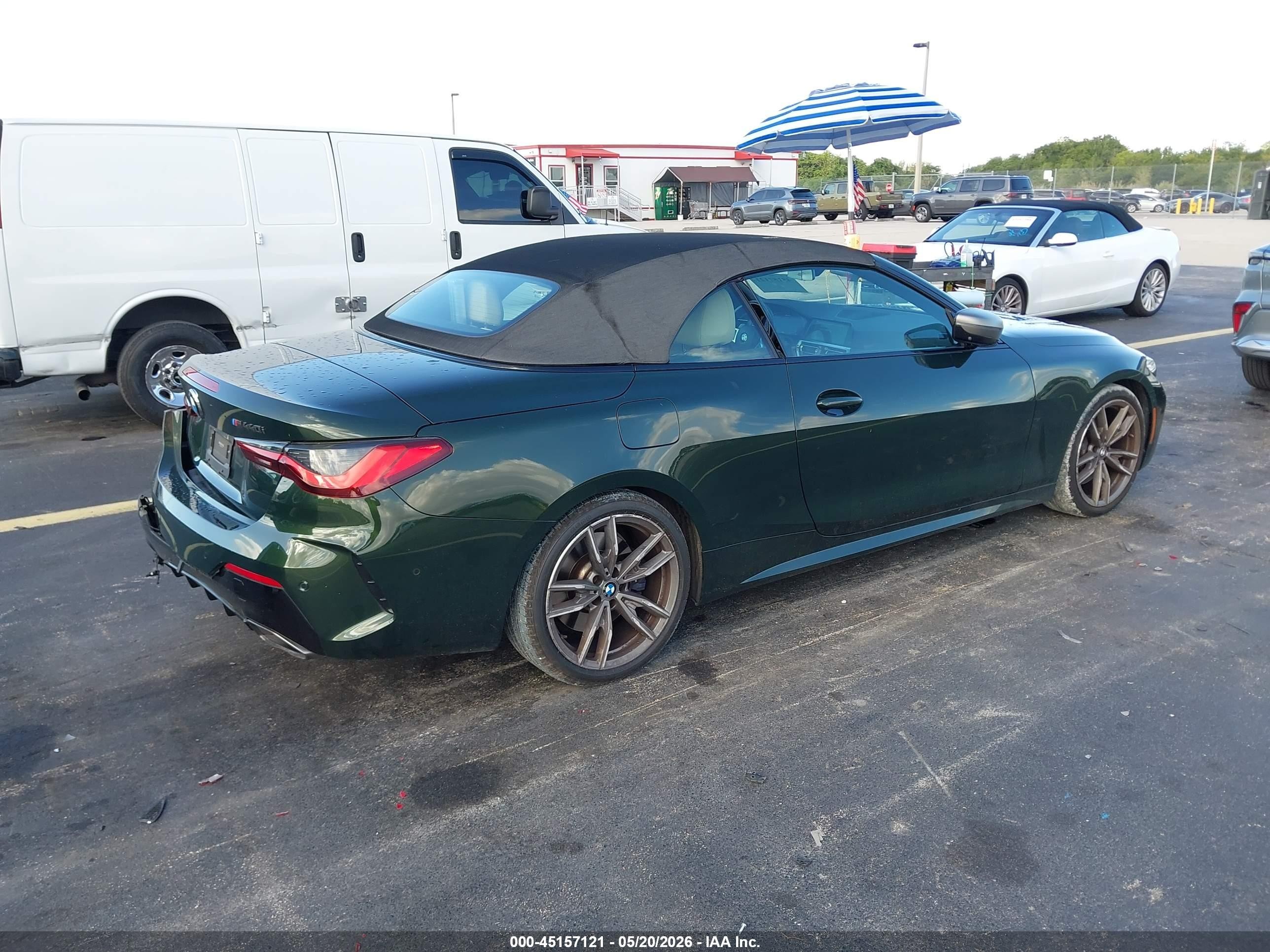 2021 Bmw M440i   Green vin: WBA53AT05MCG76690