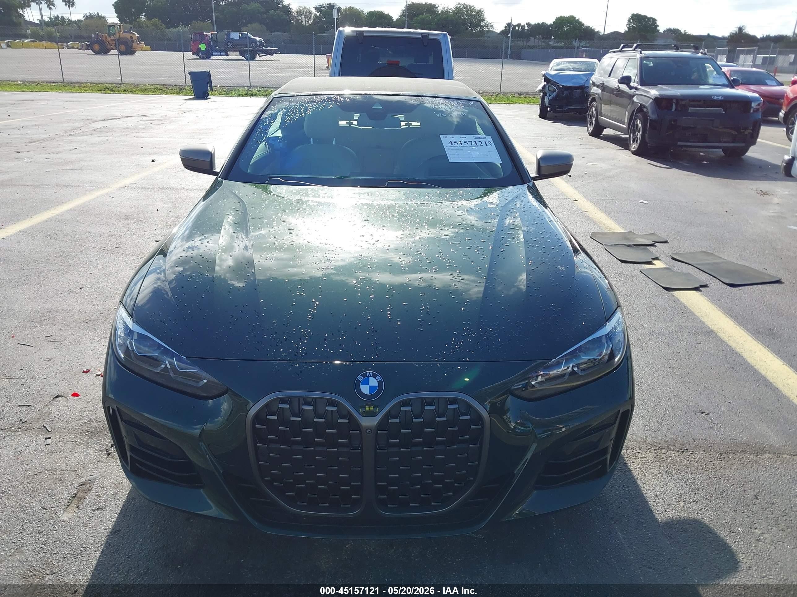 2021 Bmw M440i   Green vin: WBA53AT05MCG76690