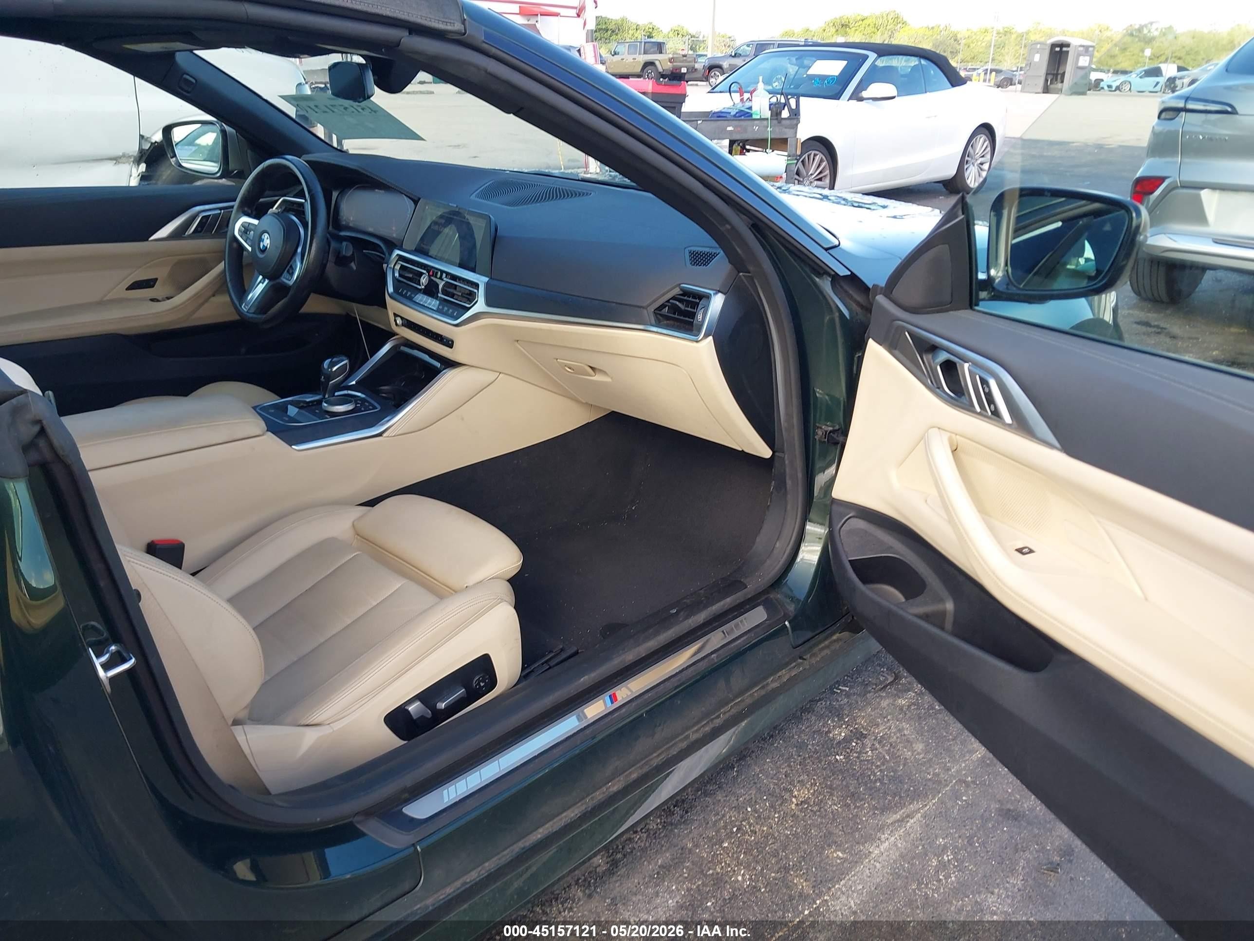 2021 Bmw M440i   Green vin: WBA53AT05MCG76690