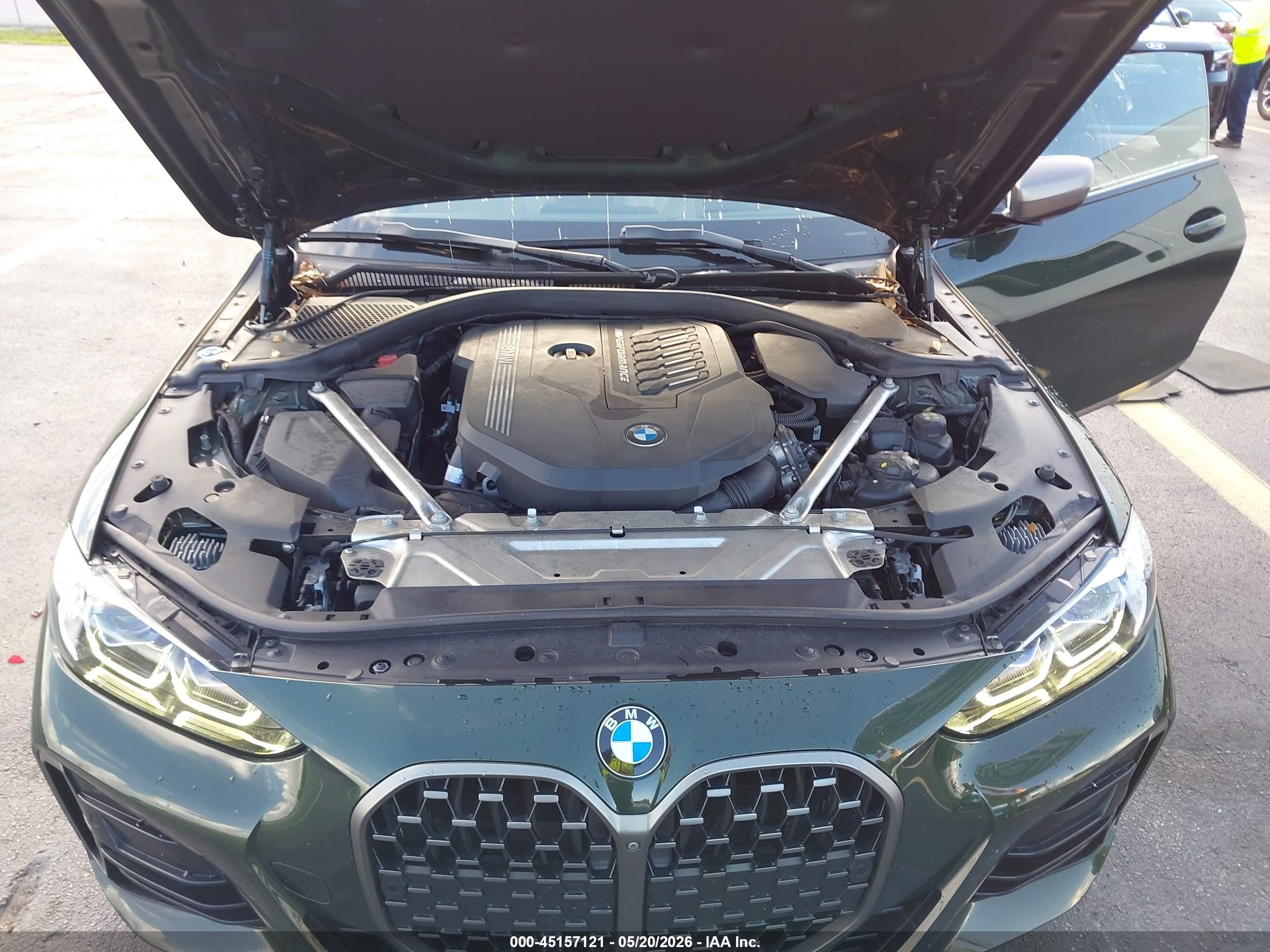 2021 Bmw M440i   Green vin: WBA53AT05MCG76690
