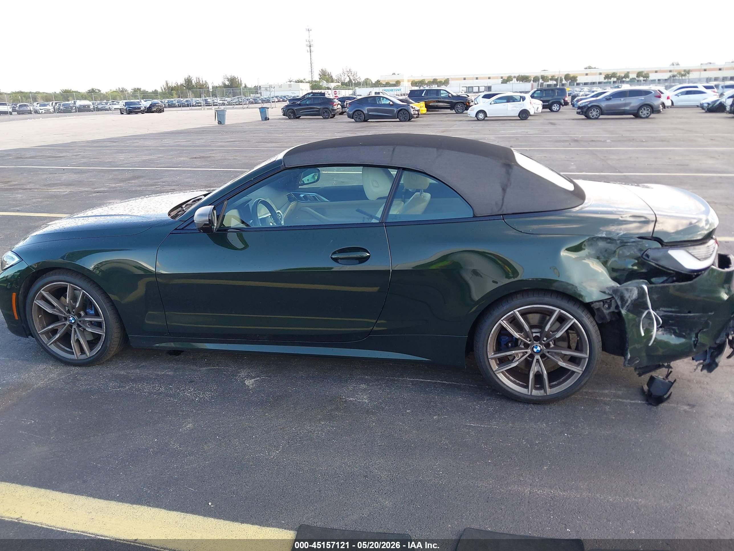 2021 Bmw M440i   Green vin: WBA53AT05MCG76690