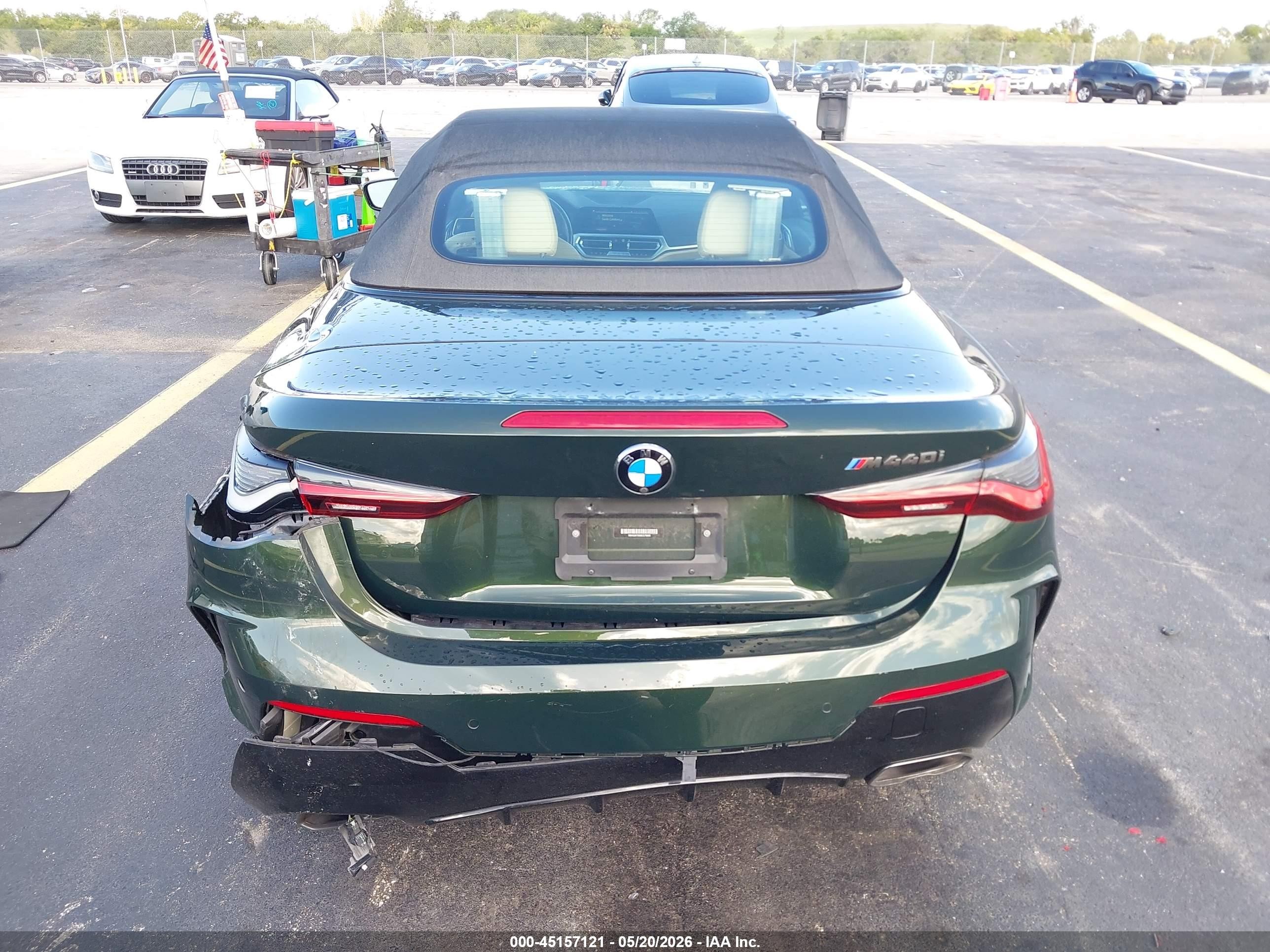 2021 Bmw M440i   Green vin: WBA53AT05MCG76690
