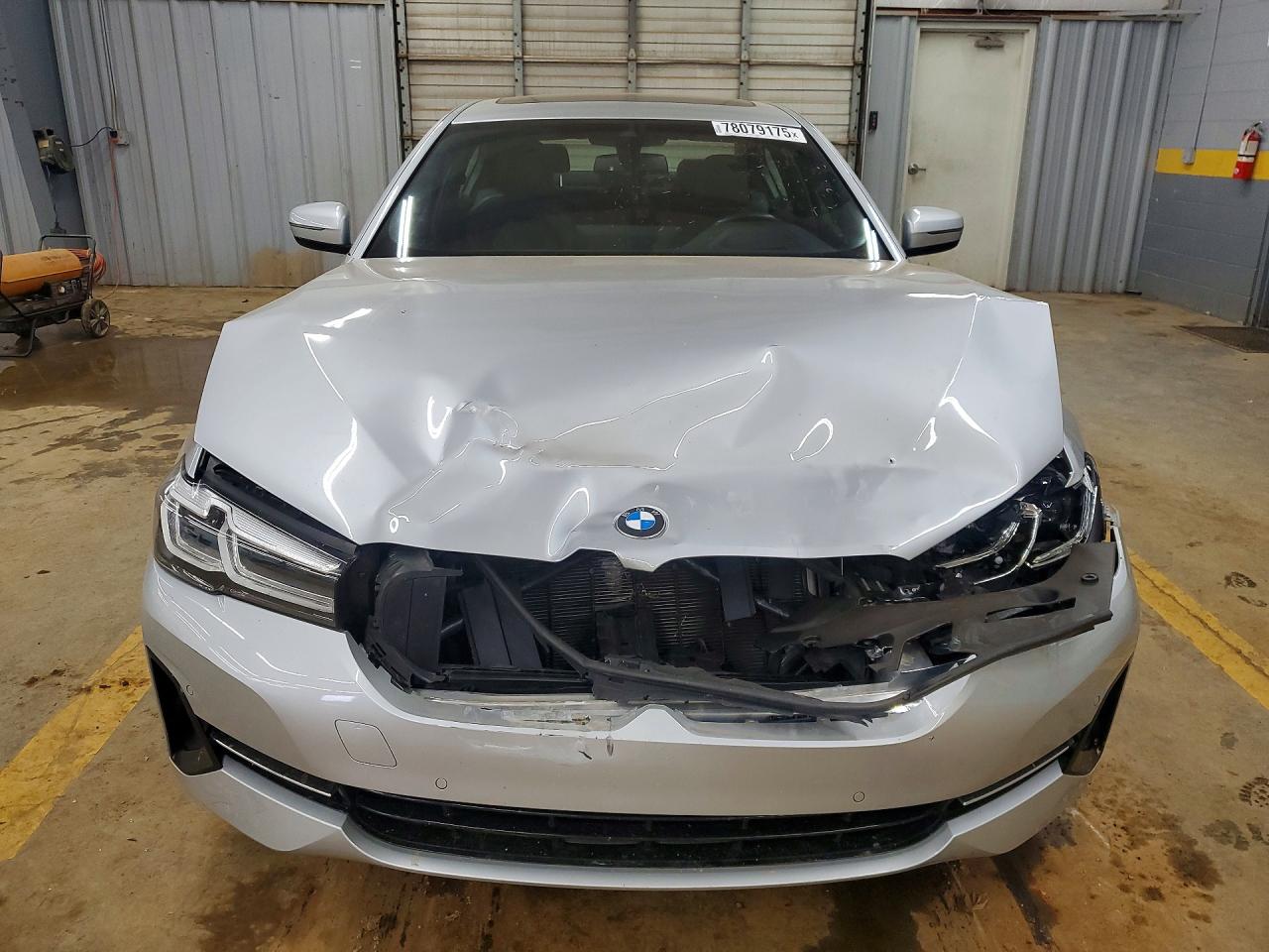 2021 Bmw 530 I Silver vin: WBA53BH04MWX37232