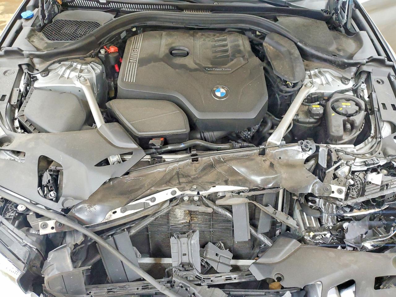 2021 Bmw 530 I Silver vin: WBA53BH04MWX37232