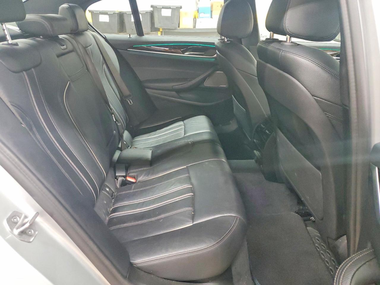 2021 Bmw 530 I Silver vin: WBA53BH04MWX37232