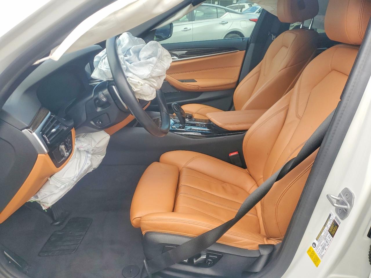2021 Bmw 530 I White vin: WBA53BH08MWX04671
