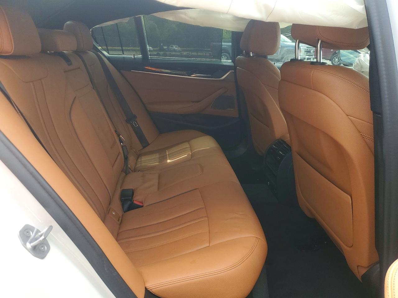 2021 Bmw 530 I White vin: WBA53BH08MWX04671