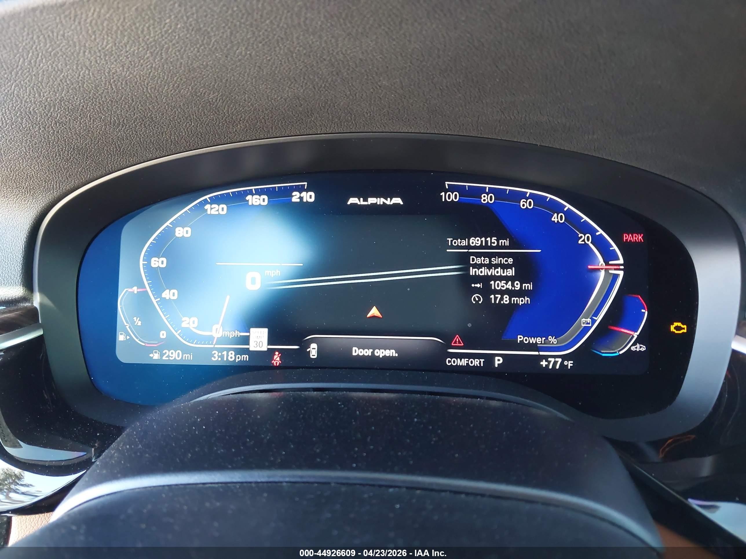2021 Bmw 540i Dark Blue vin: WBA53BJ05MWX19462