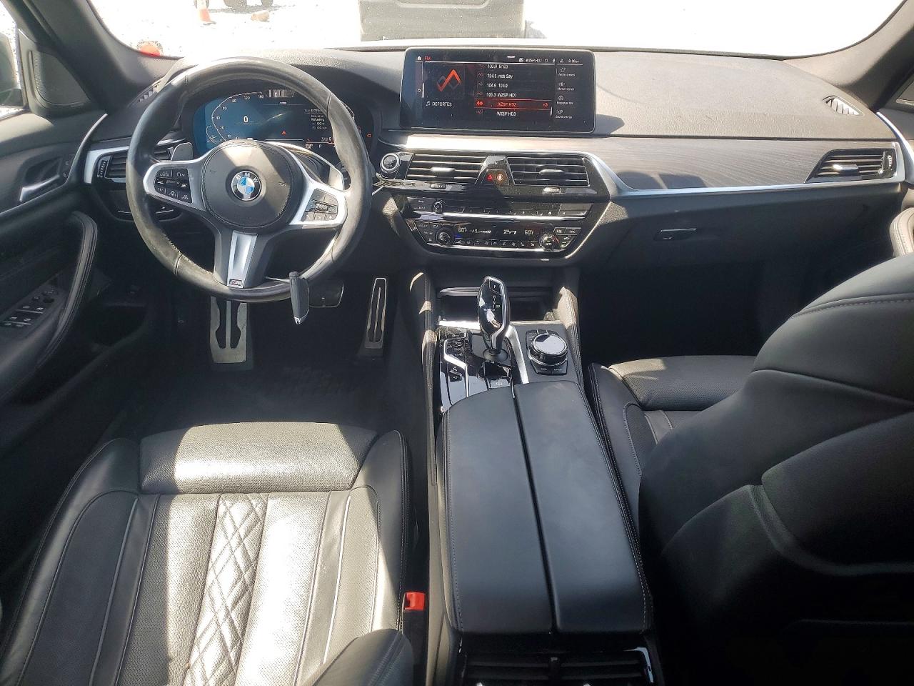 2021 Bmw 540 I Charcoal vin: WBA53BJ0XMWX09154