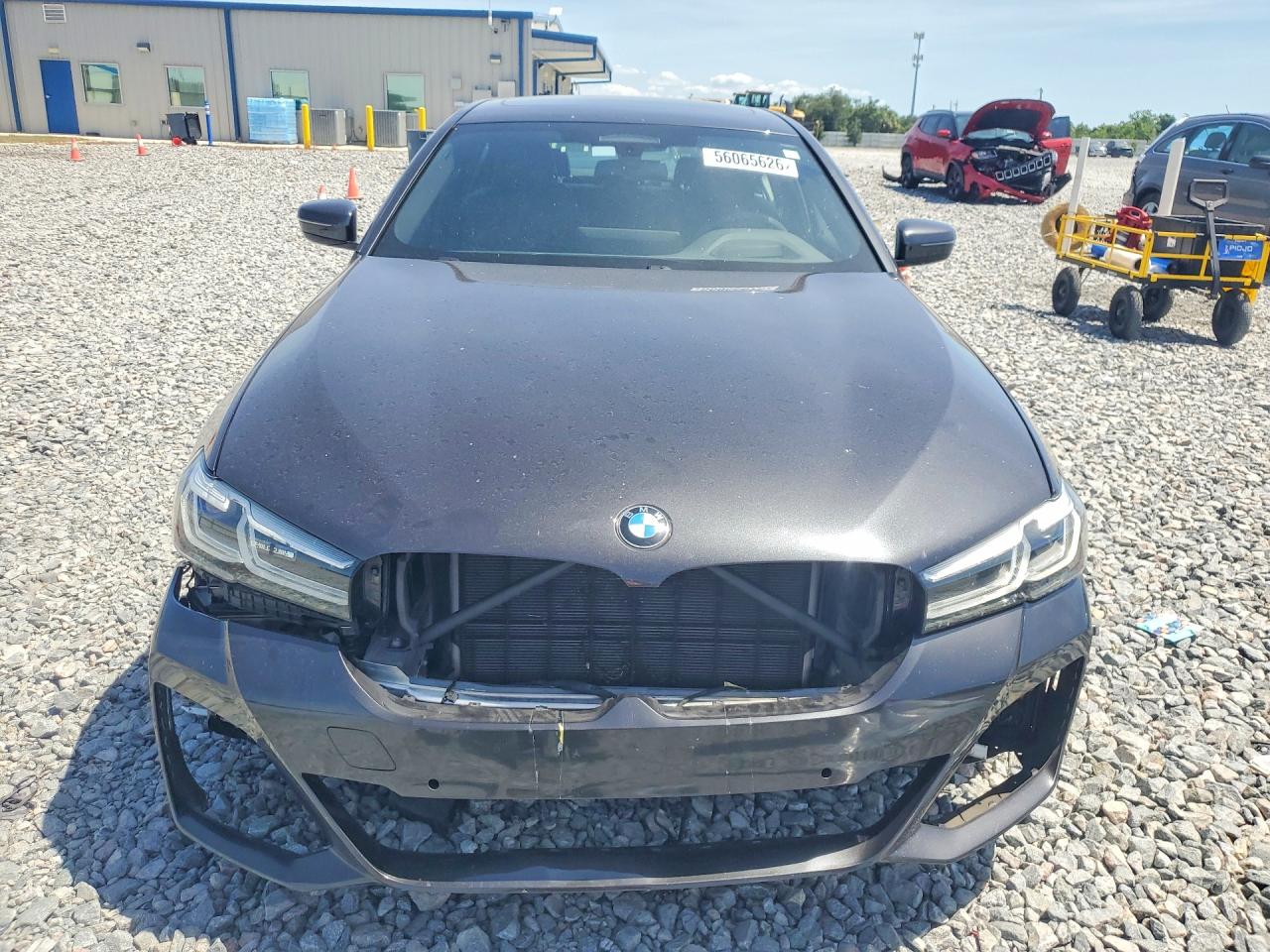 2021 Bmw 540 I Charcoal vin: WBA53BJ0XMWX09154