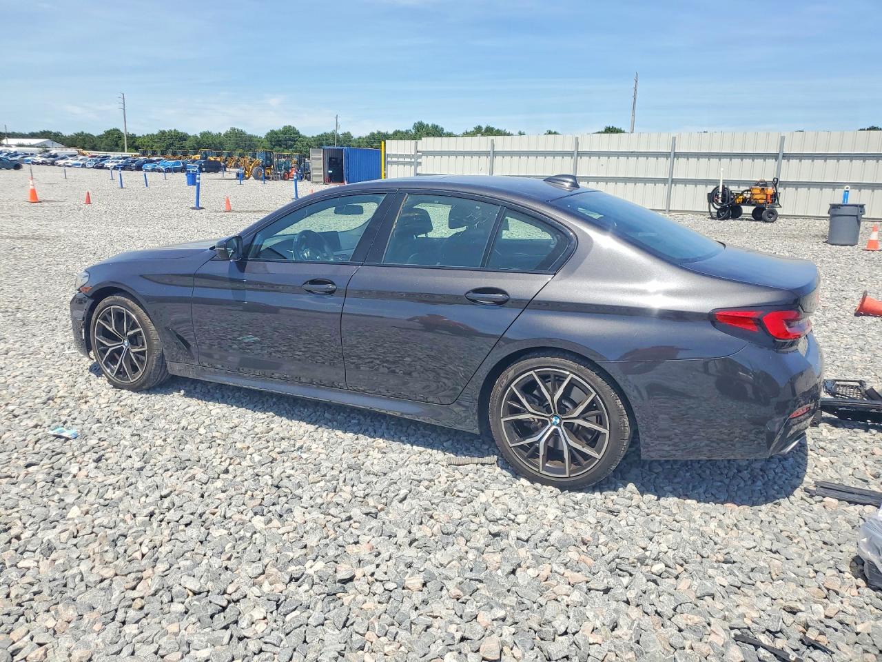 2021 Bmw 540 I Charcoal vin: WBA53BJ0XMWX09154
