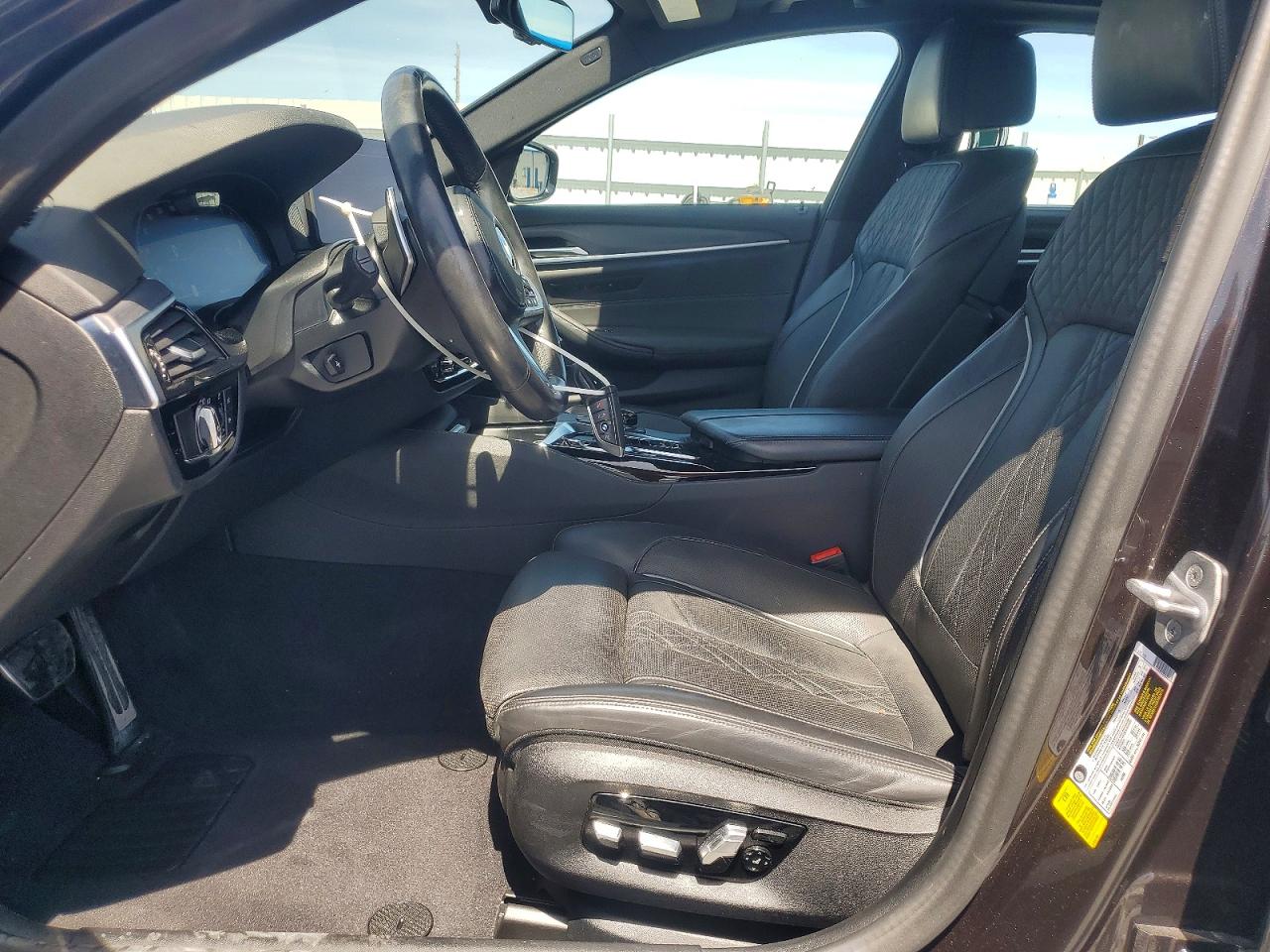 2021 Bmw 540 I Charcoal vin: WBA53BJ0XMWX09154