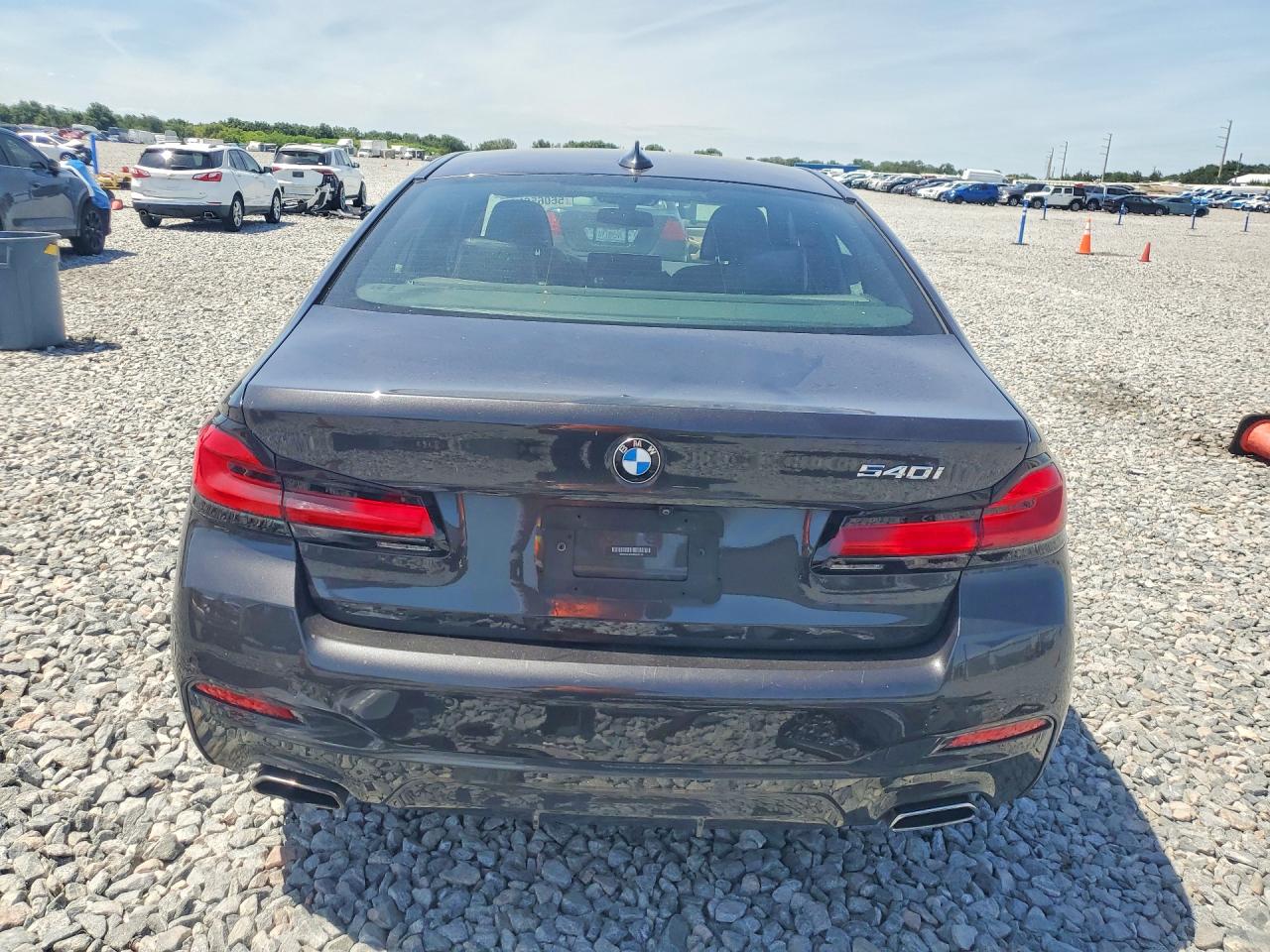 2021 Bmw 540 I Charcoal vin: WBA53BJ0XMWX09154