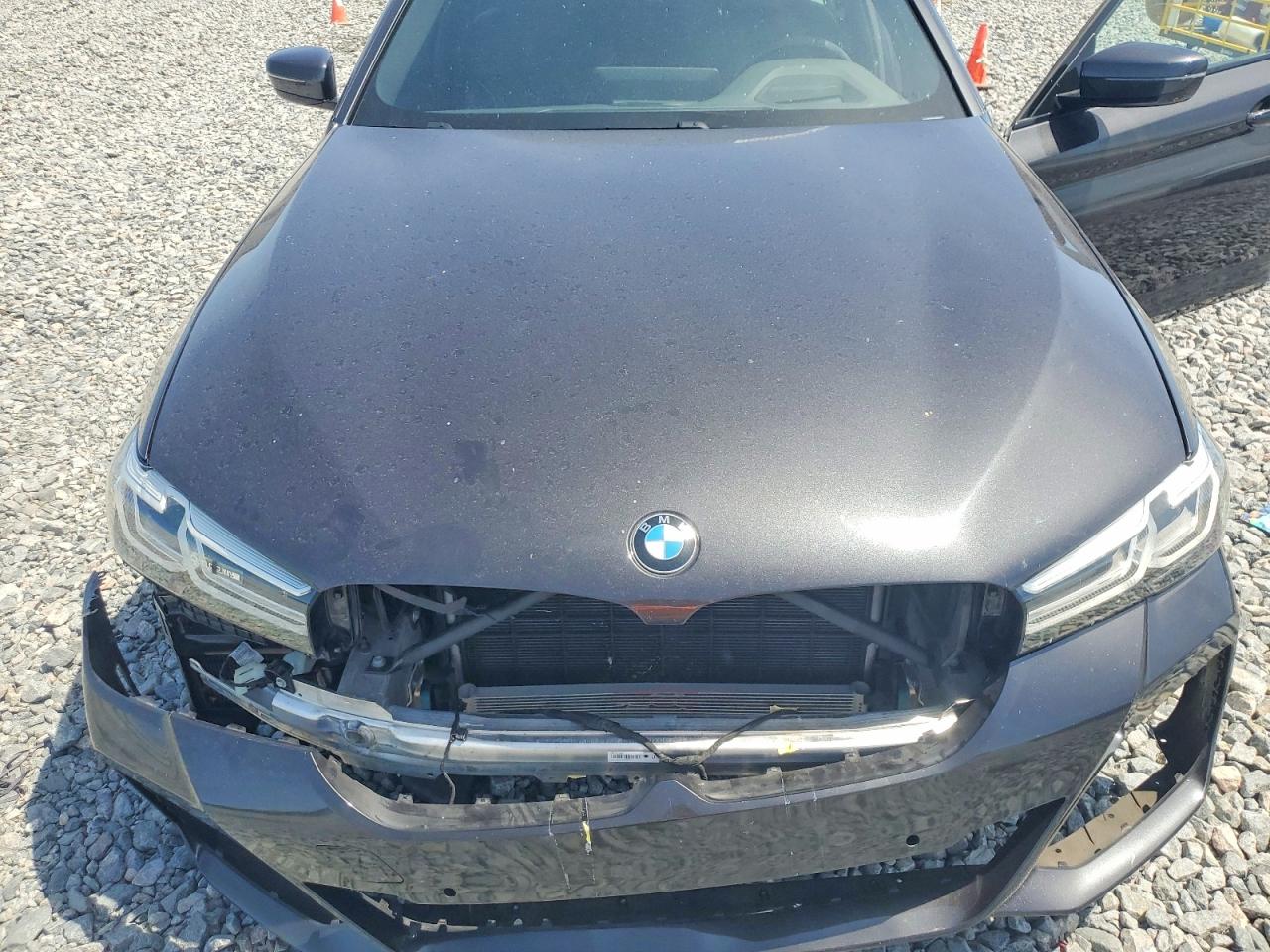 2021 Bmw 540 I Charcoal vin: WBA53BJ0XMWX09154